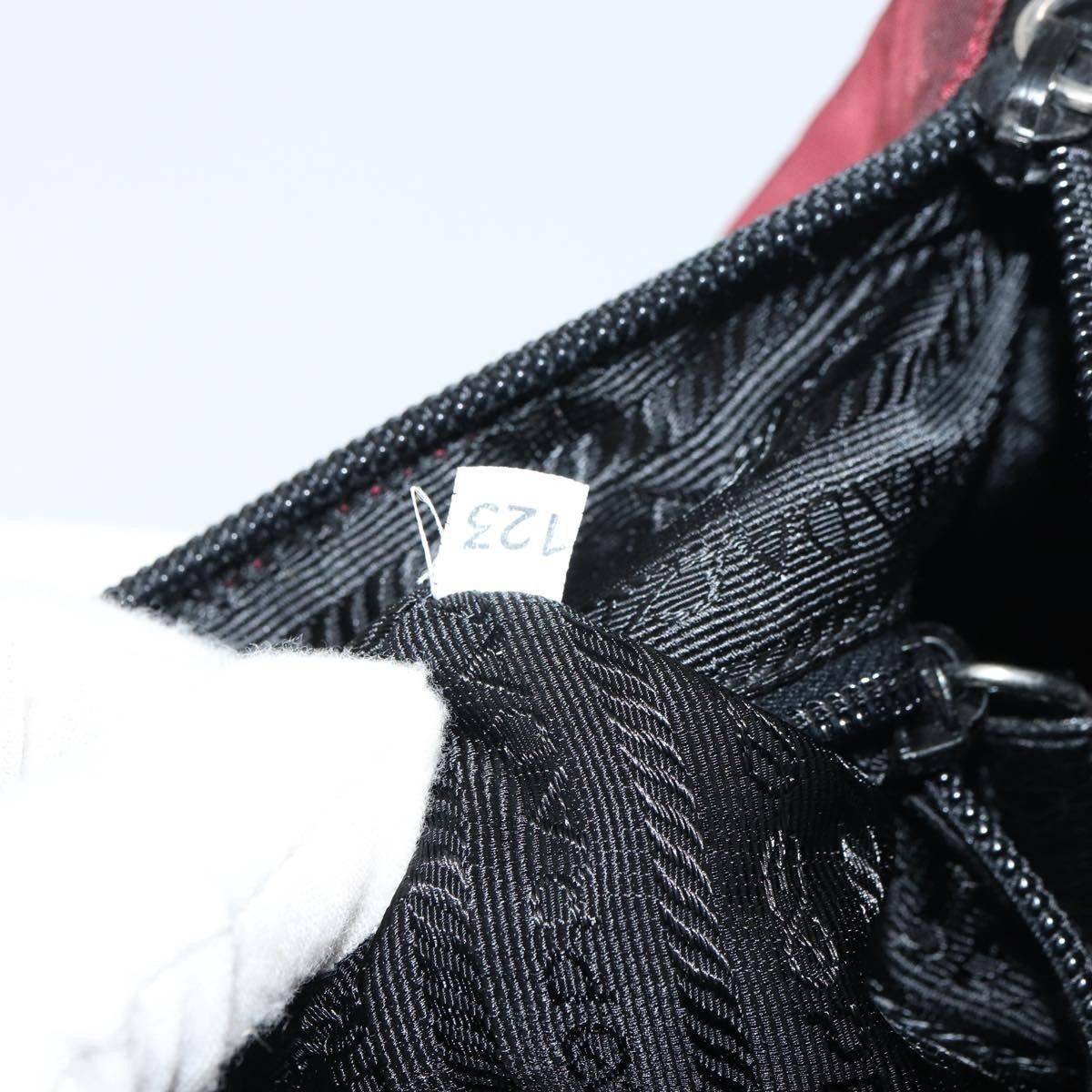 Prada Prada Vintage Zip Handbag Tessuto Size ONE SIZE - 6 Thumbnail