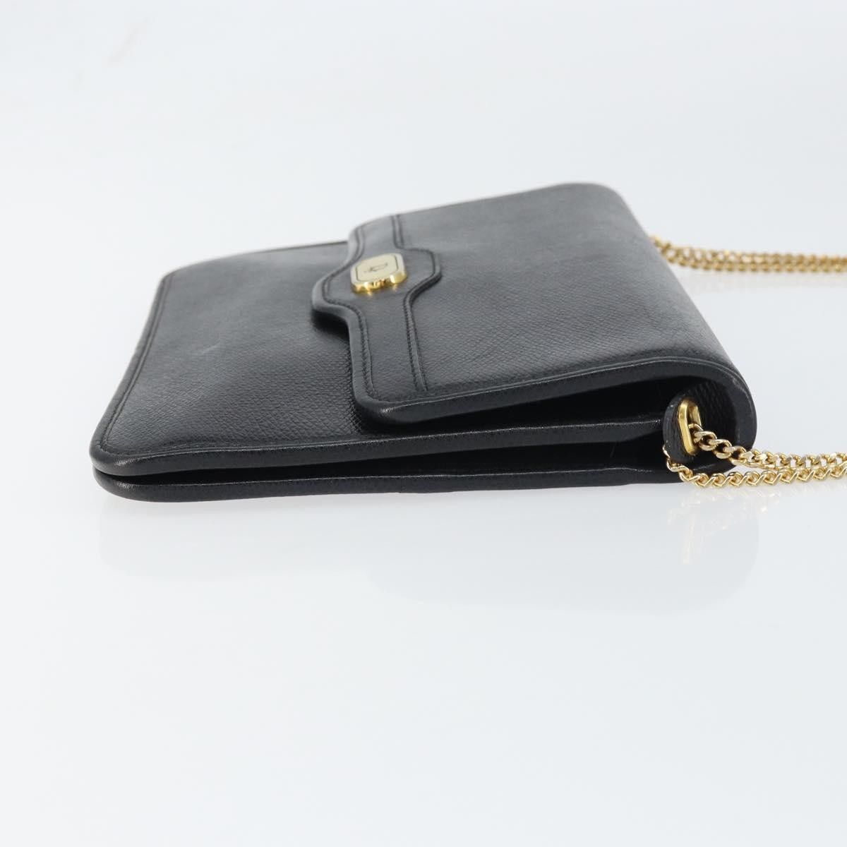Dior Christian Dior Vintage CD Chain Flap Leather Size ONE SIZE - 3 Thumbnail
