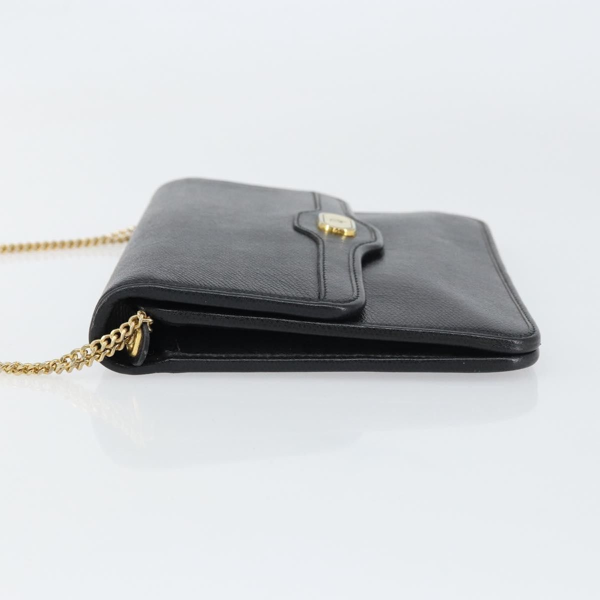 Dior Christian Dior Vintage CD Chain Flap Leather Size ONE SIZE - 4 Thumbnail