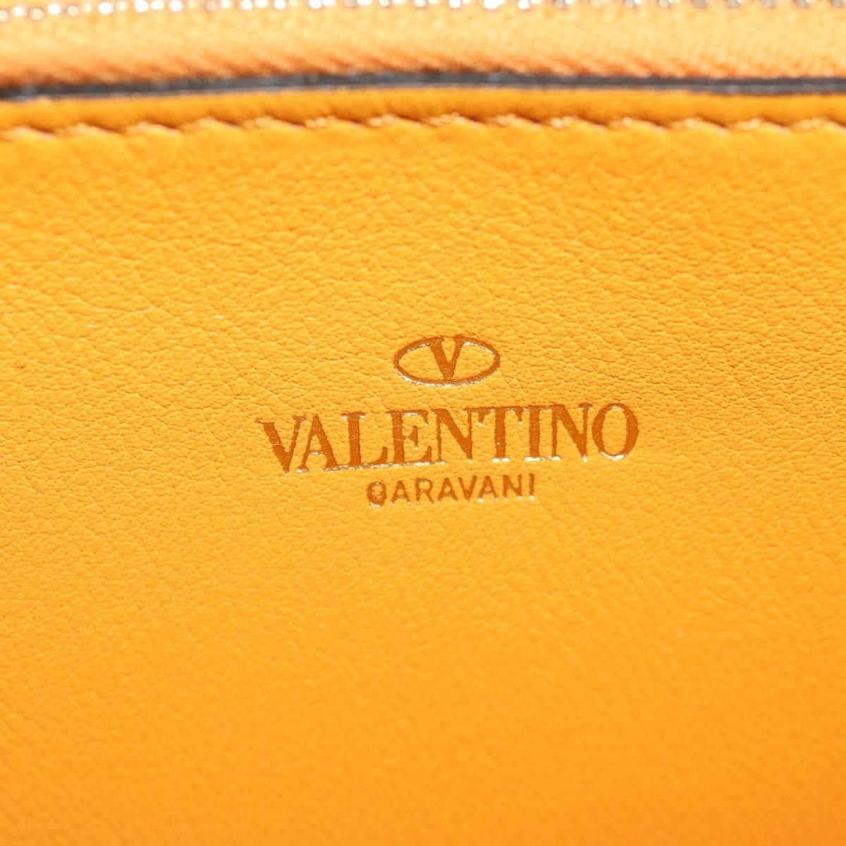 Valentino Valentino Garavani Rockstud Zip Around Striped Leather Size ONE SIZE - 6 Thumbnail