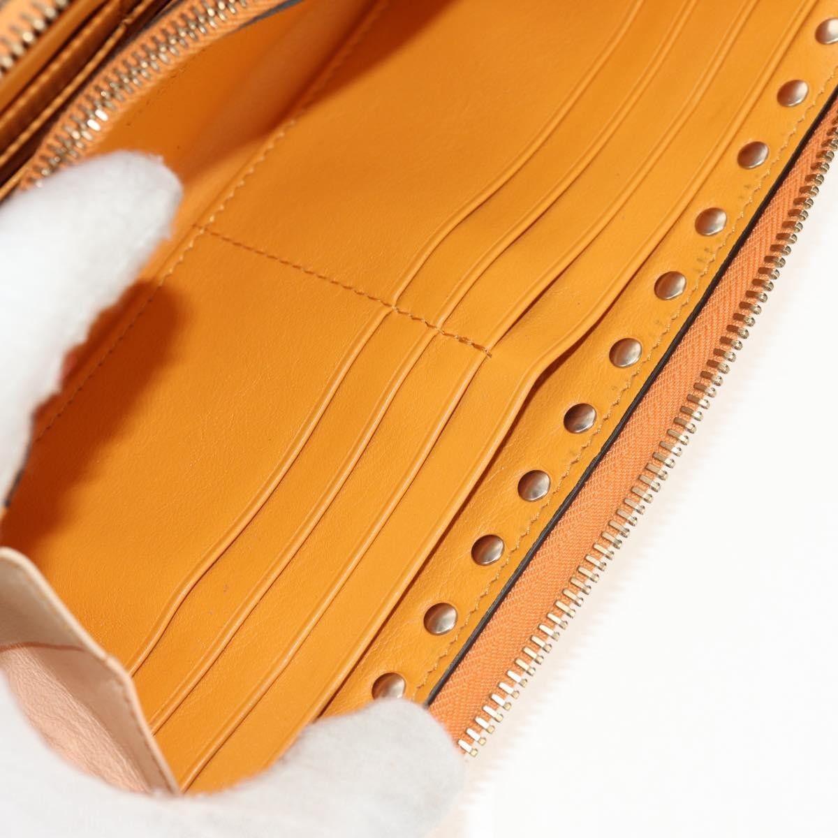 Valentino Valentino Garavani Rockstud Zip Around Striped Leather Size ONE SIZE - 21 Thumbnail