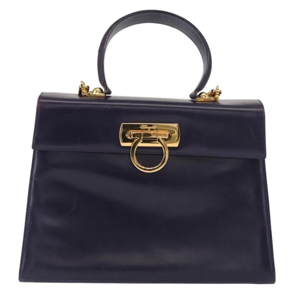 Salvatore Ferragamo Salvatore Ferragamo Convertible Top Handle Leather Size ONE SIZE - 17 Thumbnail