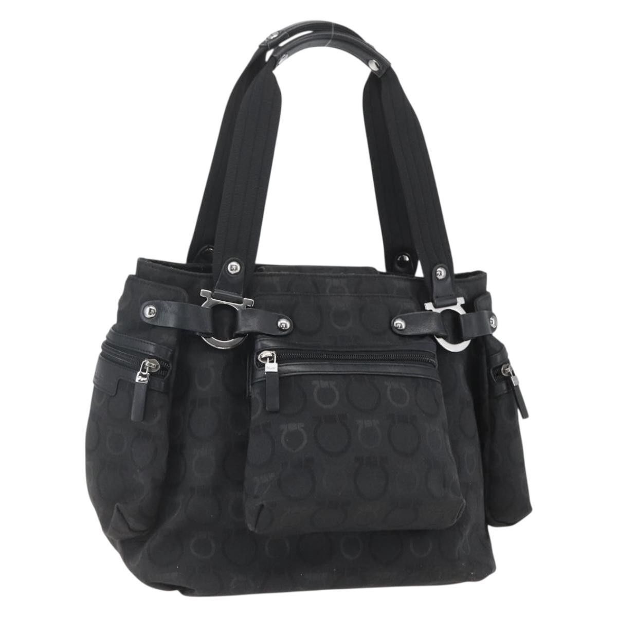 Salvatore Ferragamo Salvatore Ferragamo Gancini Tote Nylon Size ONE SIZE - 19 Thumbnail