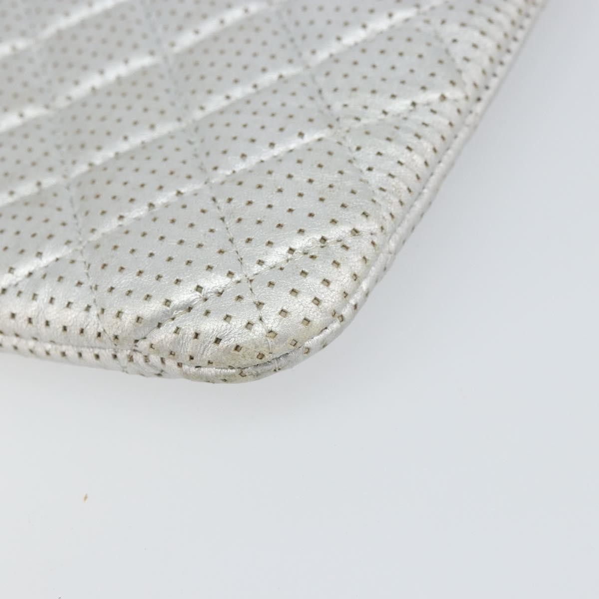 Chanel Chanel O Case Clutch Quilted Perforated Lambskin Size ONE SIZE - 11 Thumbnail