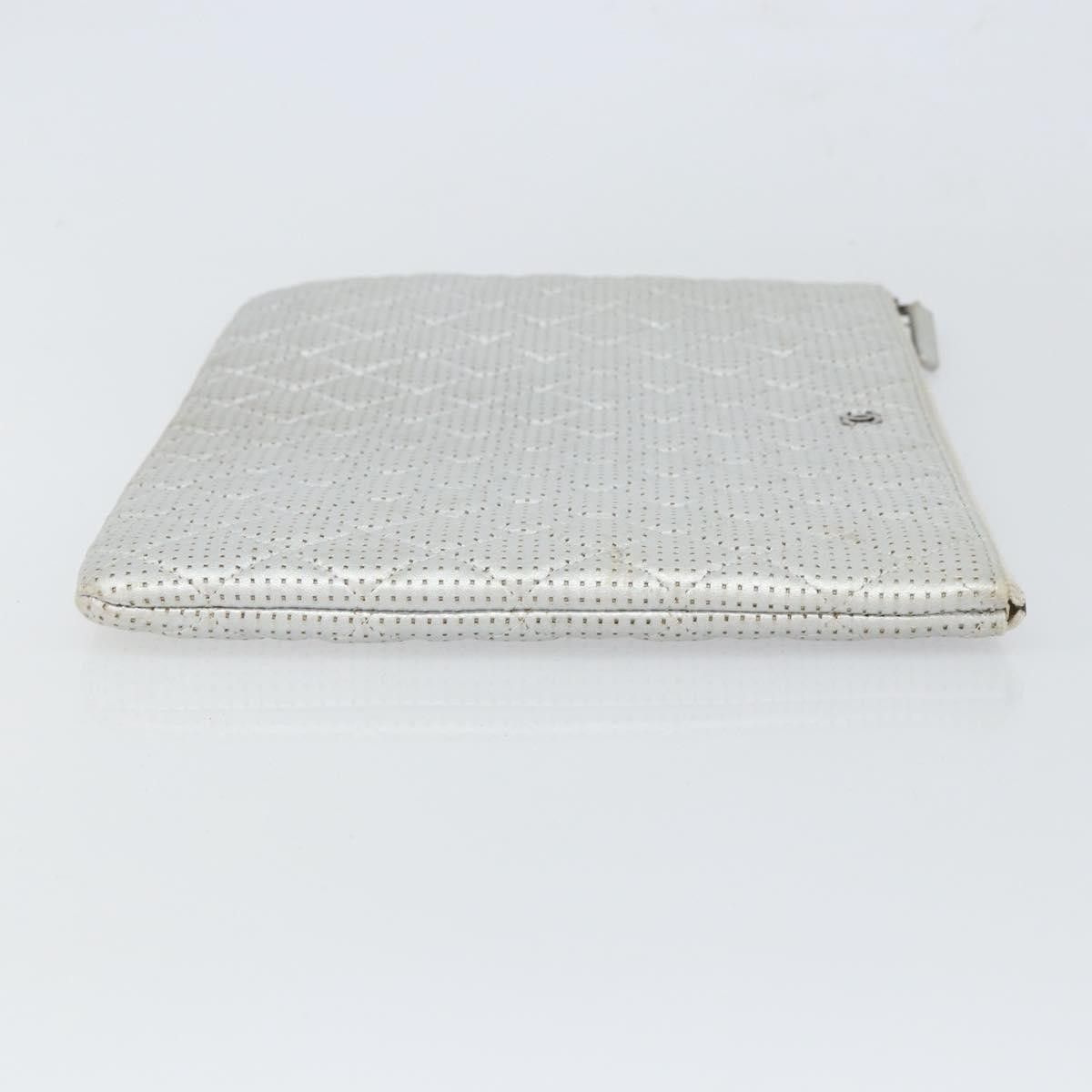 Chanel Chanel O Case Clutch Quilted Perforated Lambskin Size ONE SIZE - 3 Thumbnail