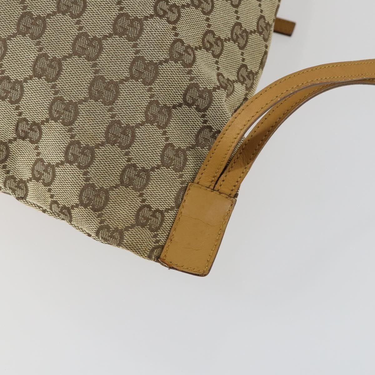 Gucci Gucci Drawstring Backpack GG Canvas Size ONE SIZE - 9 Thumbnail