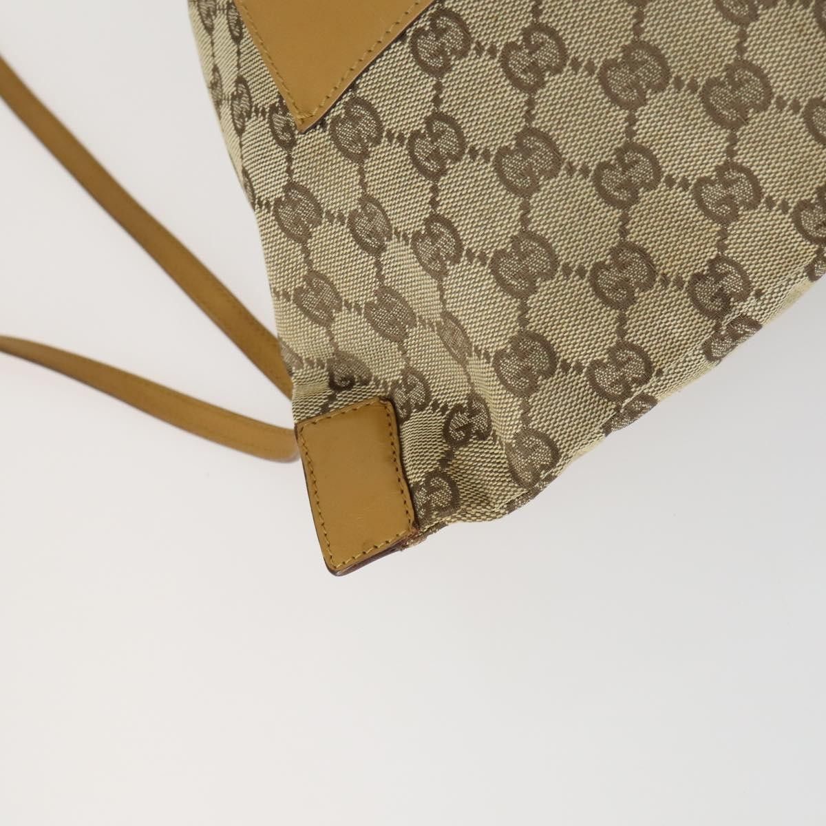 Gucci Gucci Drawstring Backpack GG Canvas Size ONE SIZE - 11 Thumbnail