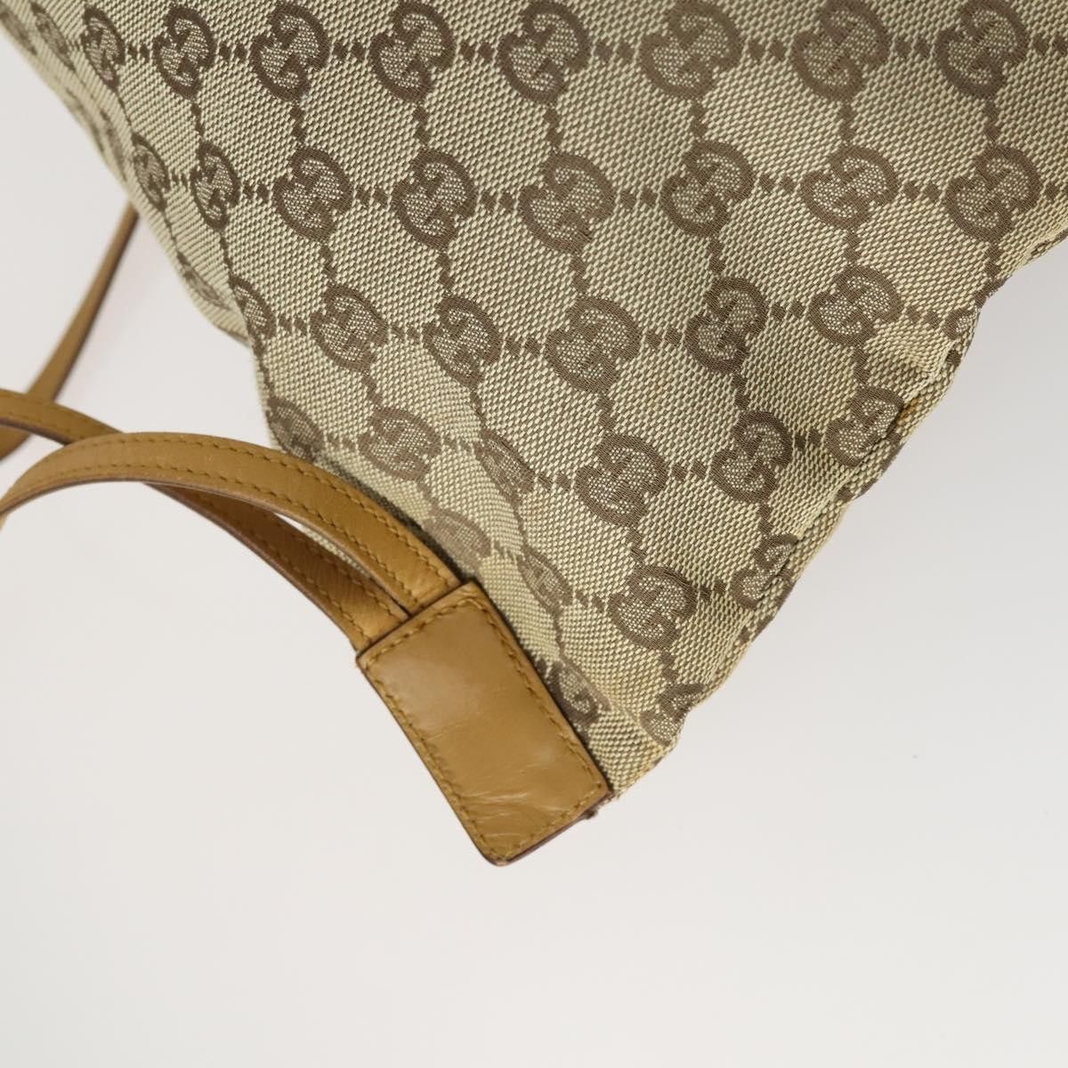 Gucci Gucci Drawstring Backpack GG Canvas Size ONE SIZE - 12 Thumbnail