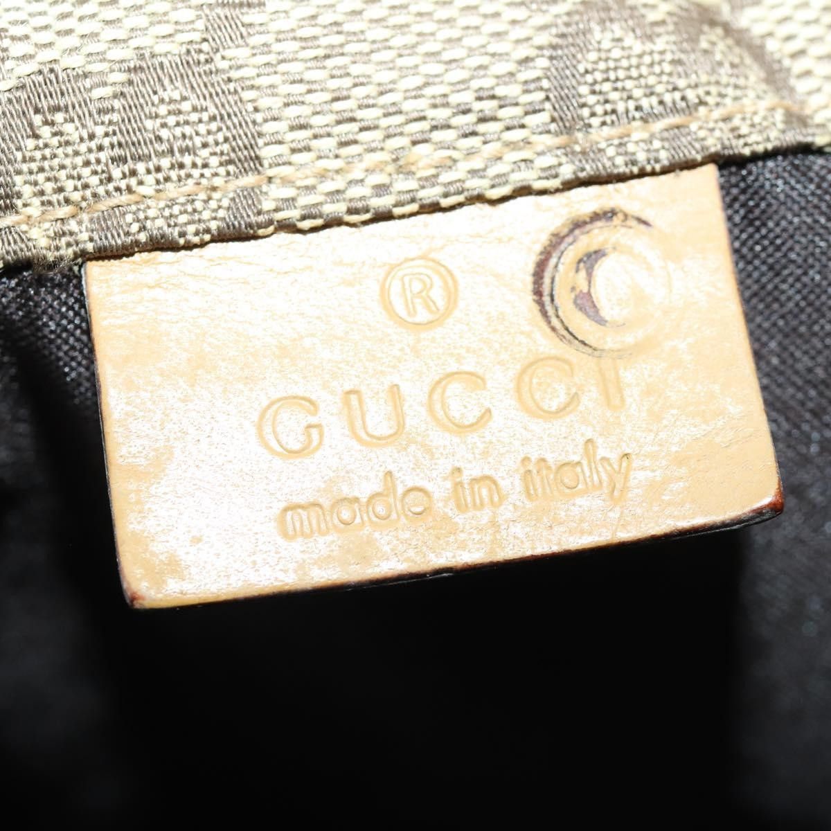 Gucci Gucci Drawstring Backpack GG Canvas Size ONE SIZE - 6 Thumbnail