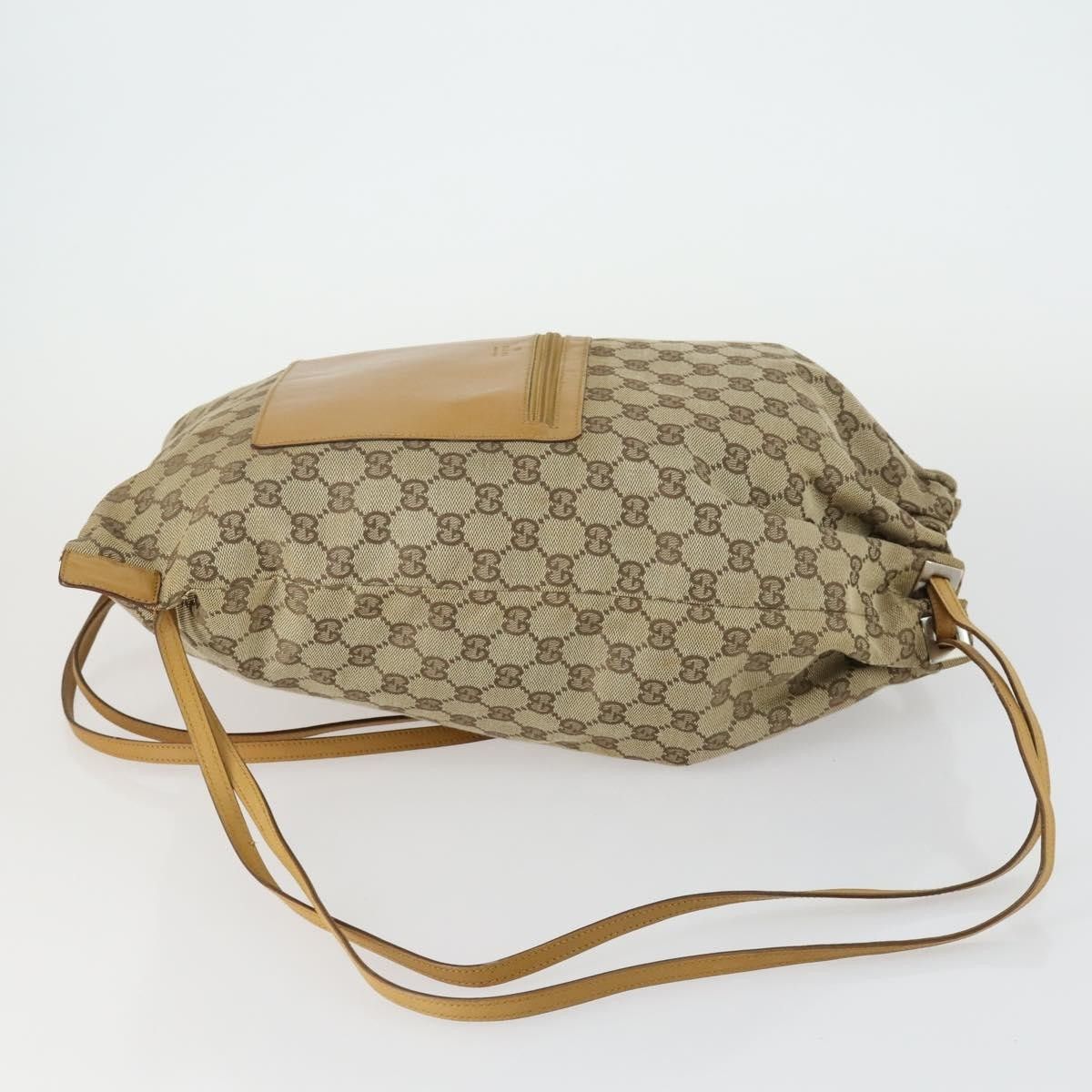 Gucci Gucci Drawstring Backpack GG Canvas Size ONE SIZE - 3 Thumbnail