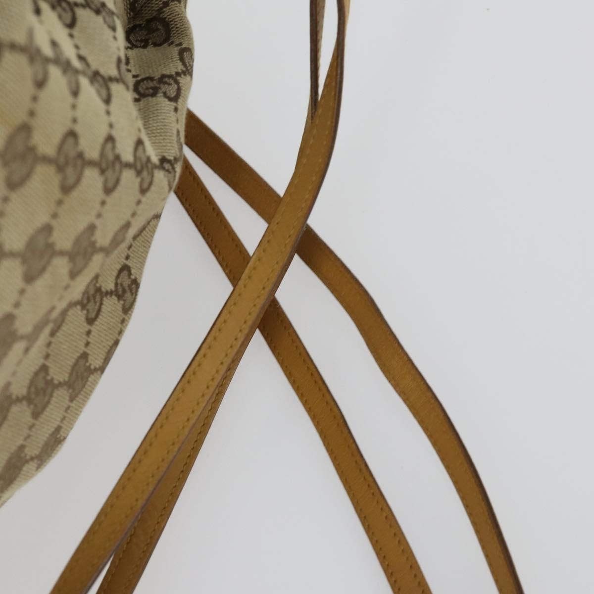 Gucci Gucci Drawstring Backpack GG Canvas Size ONE SIZE - 15 Thumbnail