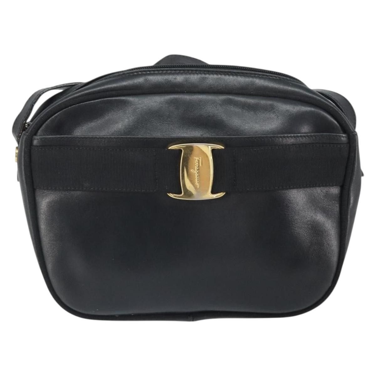 Salvatore Ferragamo Salvatore Ferragamo Vara Bow camera Leather Size ONE SIZE - 18 Thumbnail