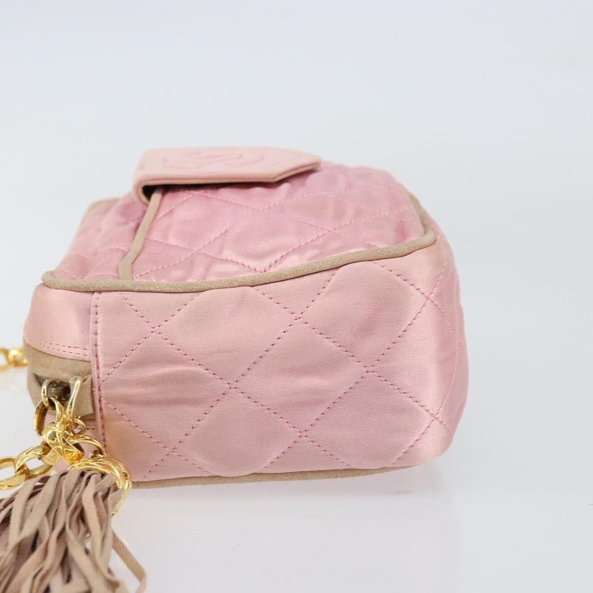 Chanel Chanel Vintage Camera Tassel Satin Size ONE SIZE - 4 Thumbnail