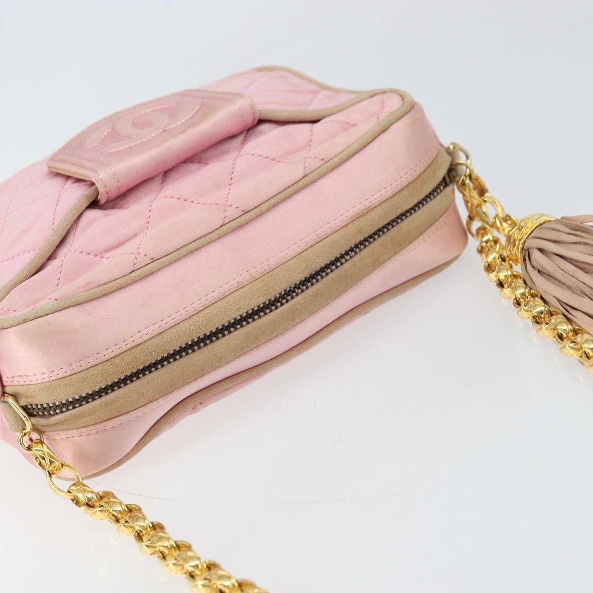 Chanel Chanel Vintage Camera Tassel Satin Size ONE SIZE - 23 Thumbnail