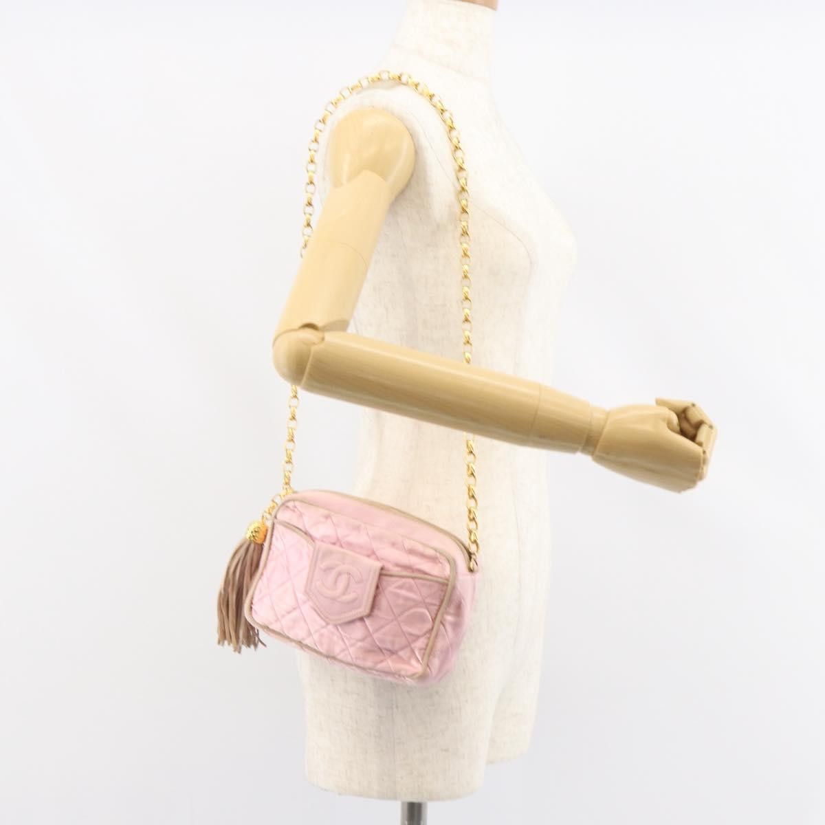 Chanel Chanel Vintage Camera Tassel Satin Size ONE SIZE - 15 Thumbnail