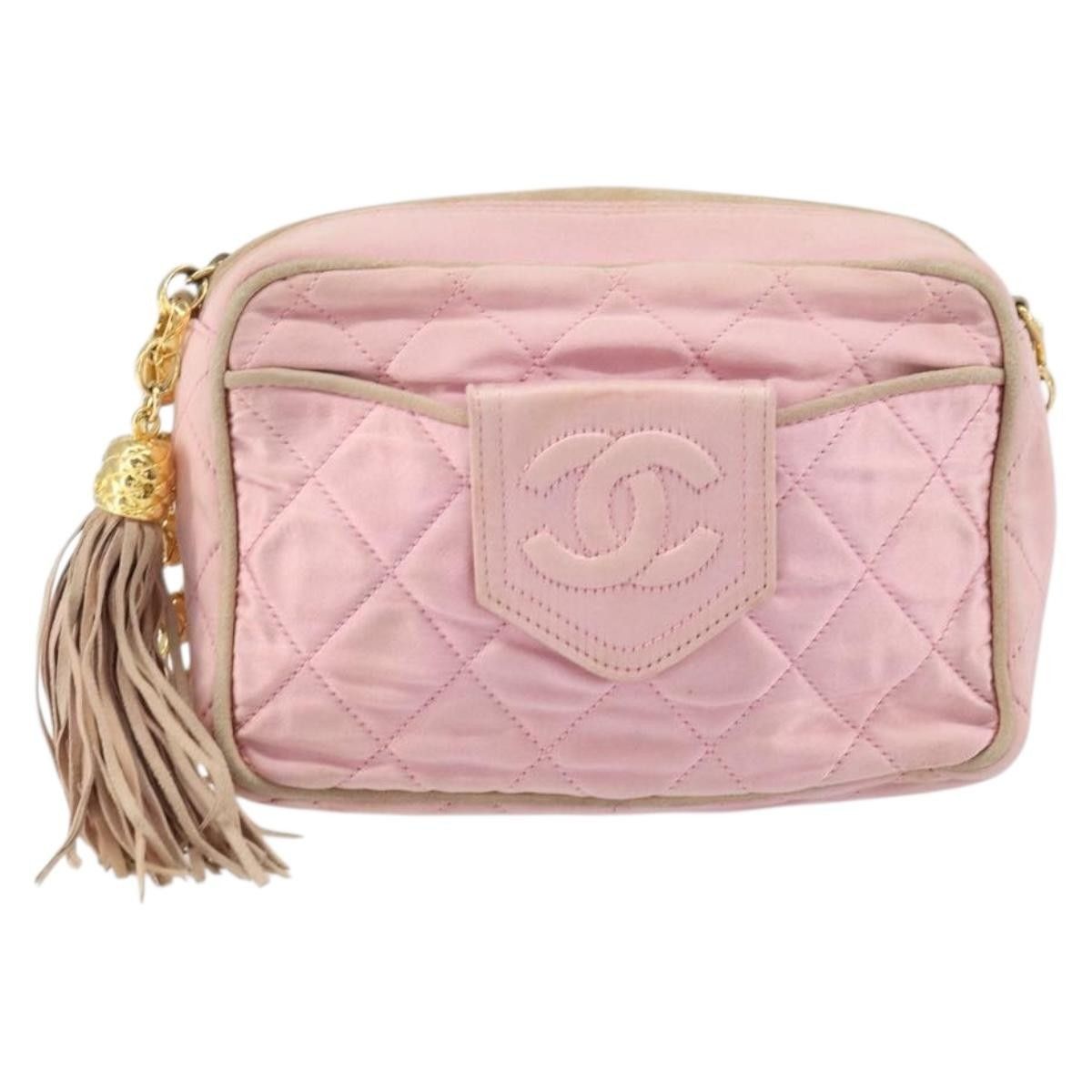 Chanel Chanel Vintage Camera Tassel Satin Size ONE SIZE - 24 Thumbnail