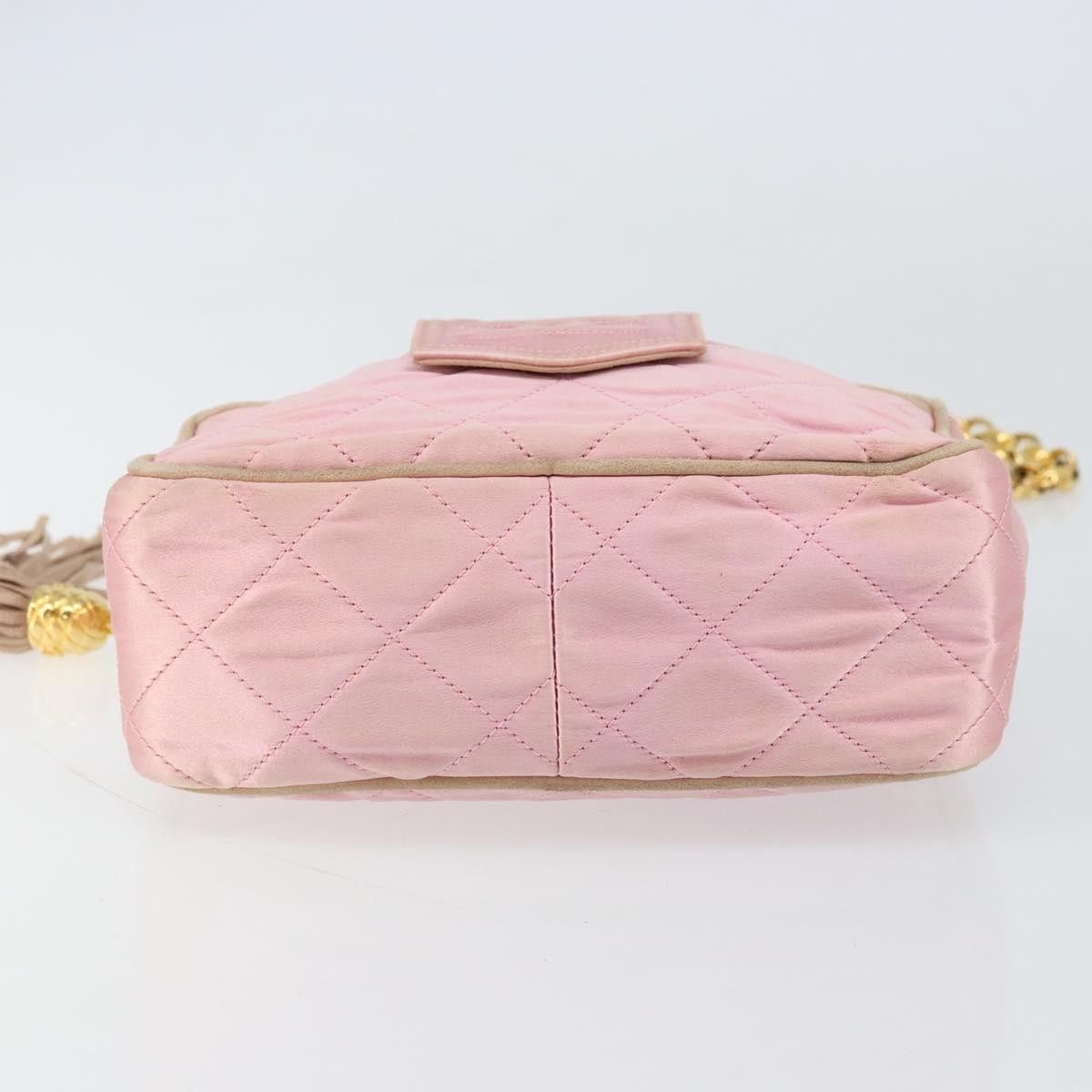 Chanel Chanel Vintage Camera Tassel Satin Size ONE SIZE - 18 Thumbnail