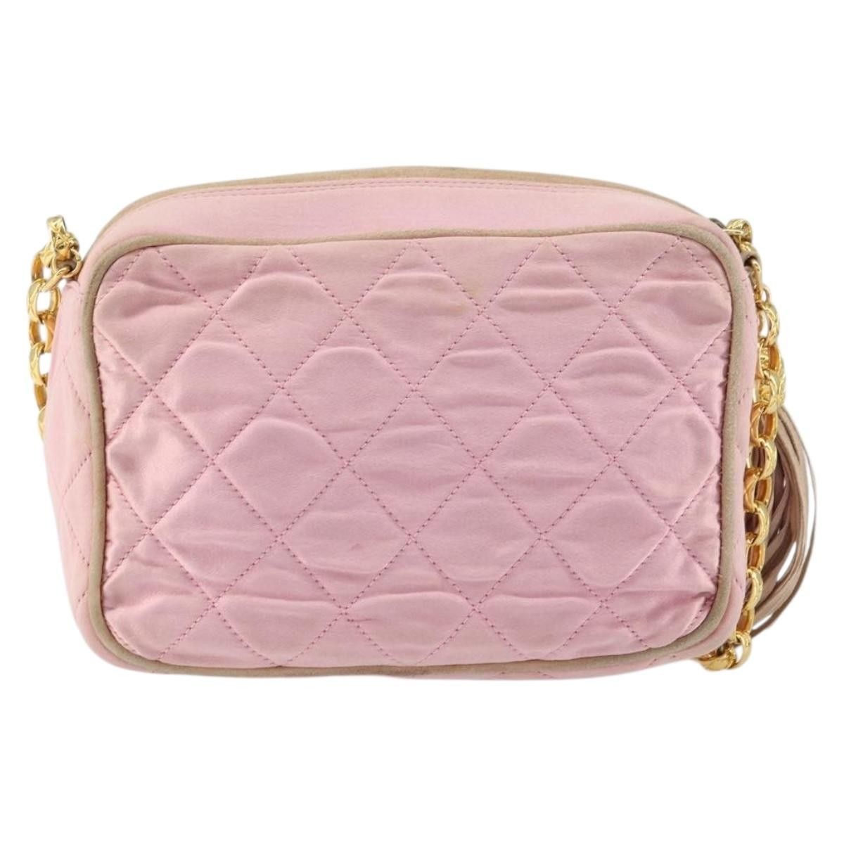 Chanel Chanel Vintage Camera Tassel Satin Size ONE SIZE - 2 Thumbnail