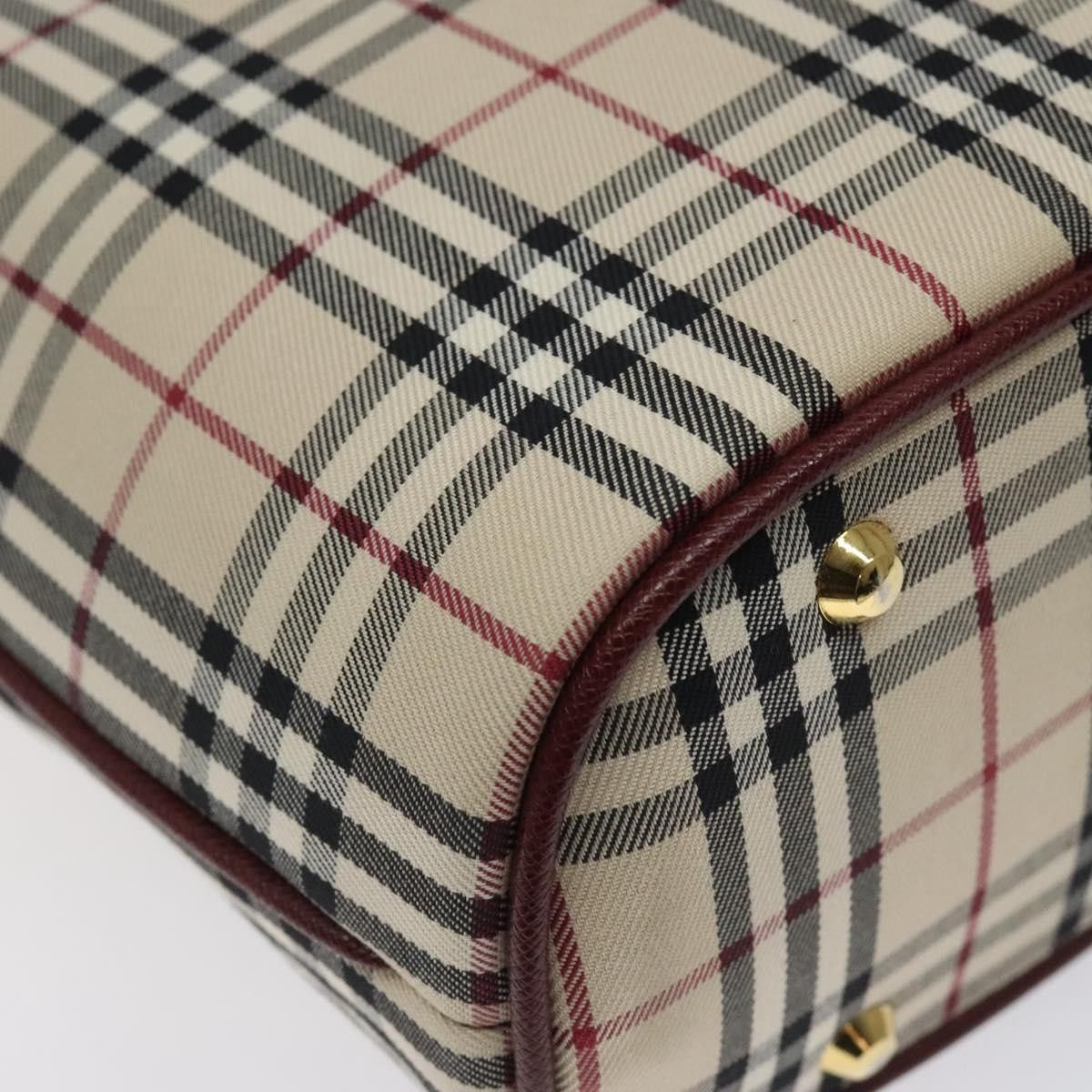 Burberry Burberry Nova Check Tote Canvas and Leather Size ONE SIZE - 15 Thumbnail