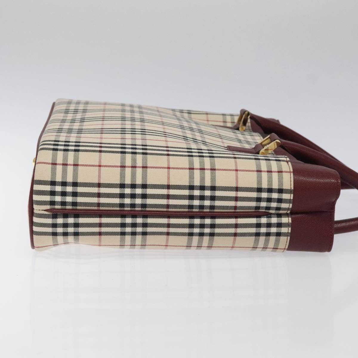 Burberry Burberry Nova Check Tote Canvas and Leather Size ONE SIZE - 3 Thumbnail