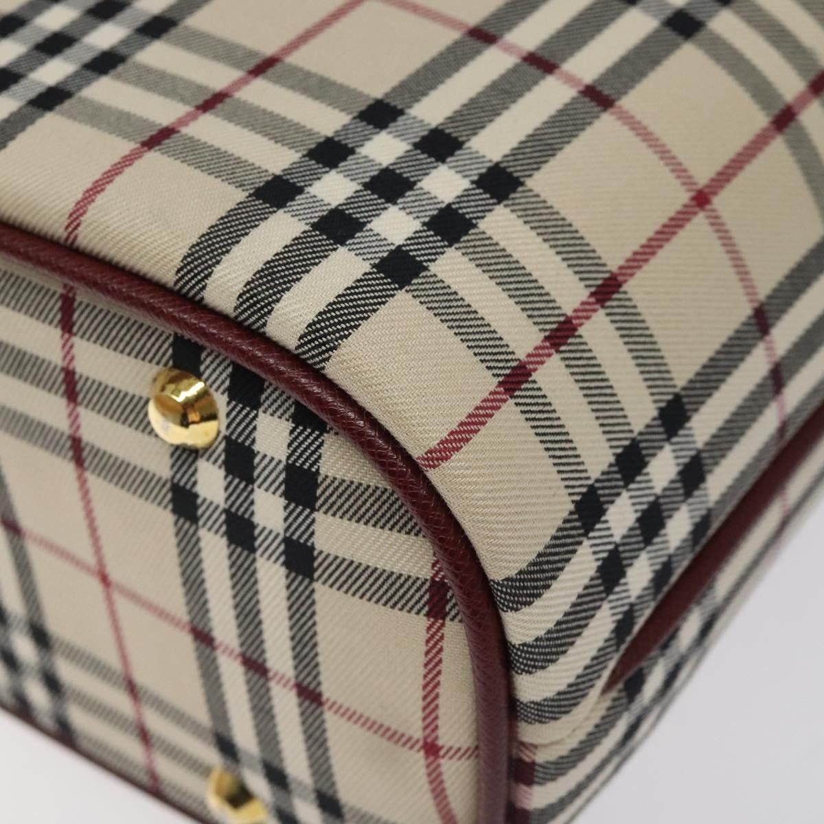 Burberry Burberry Nova Check Tote Canvas and Leather Size ONE SIZE - 14 Thumbnail