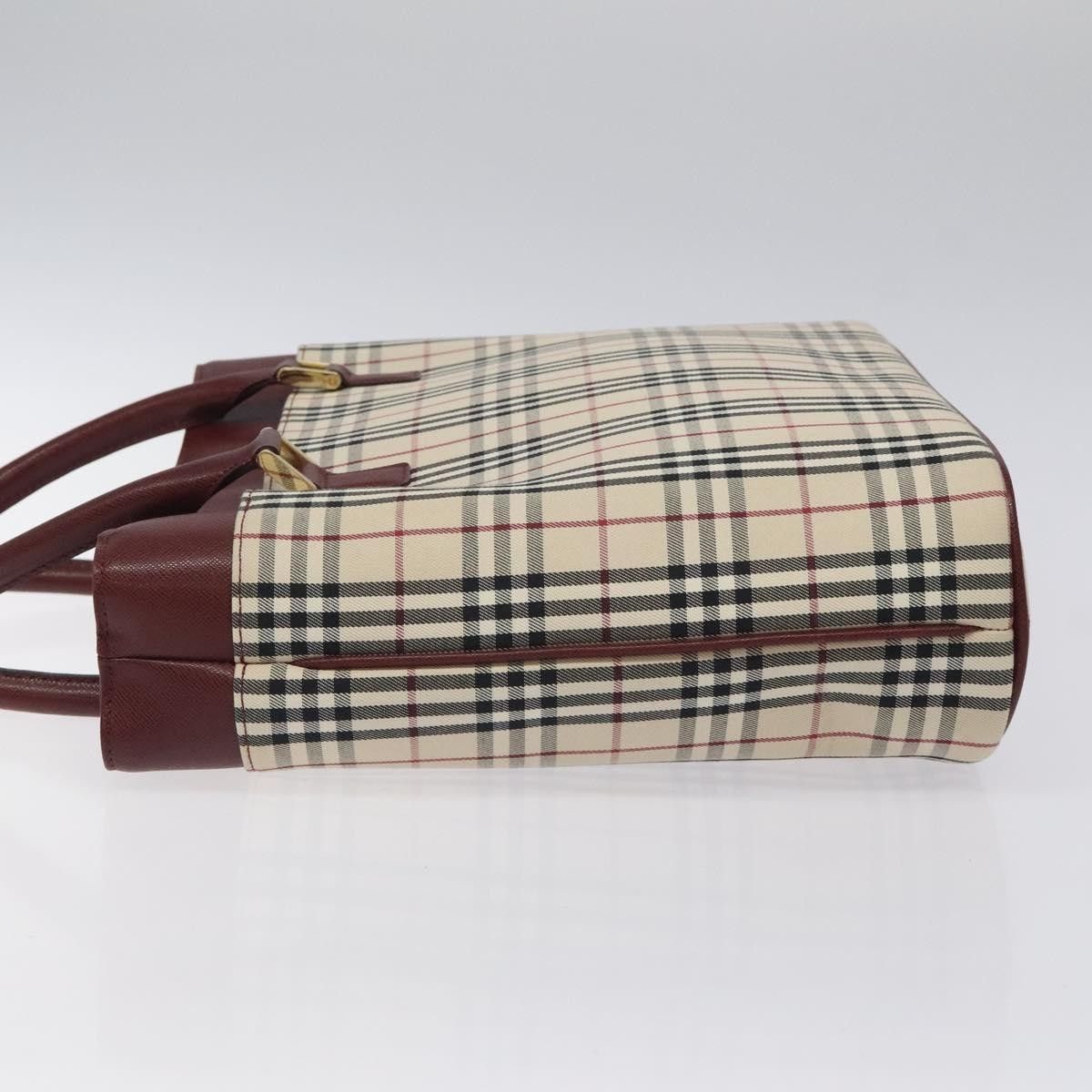 Burberry Burberry Nova Check Tote Canvas and Leather Size ONE SIZE - 4 Thumbnail