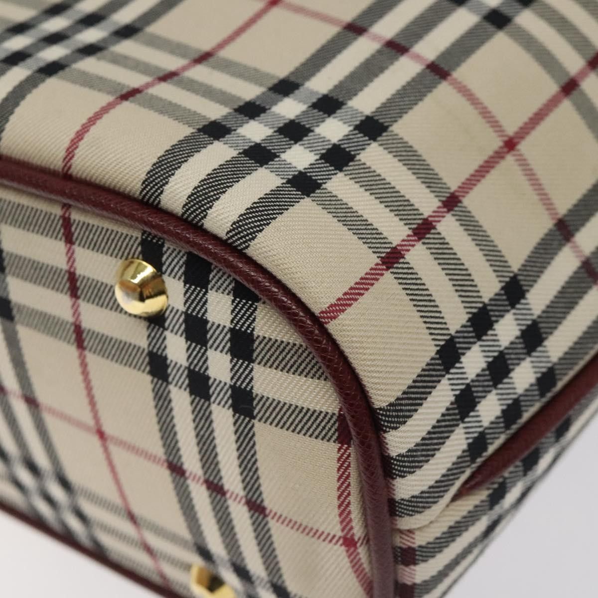 Burberry Burberry Nova Check Tote Canvas and Leather Size ONE SIZE - 16 Thumbnail