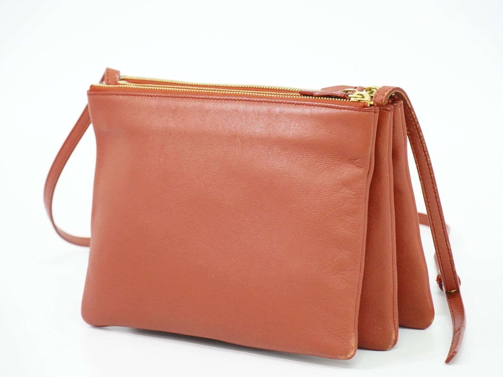 Celine Celine Trio Crossbody Bag Leather Size ONE SIZE - 2 Thumbnail