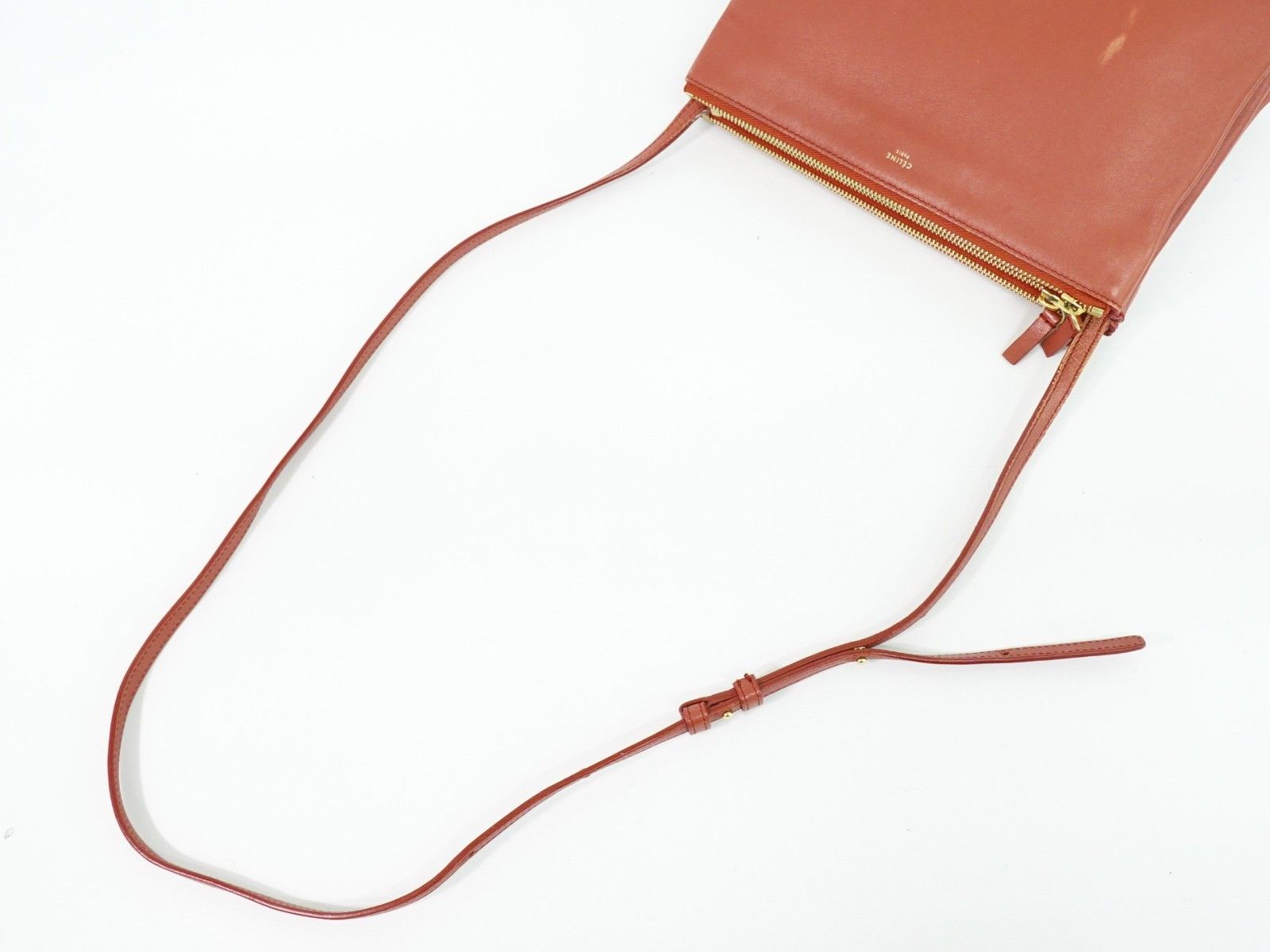 Celine Celine Trio Crossbody Bag Leather Size ONE SIZE - 9 Thumbnail