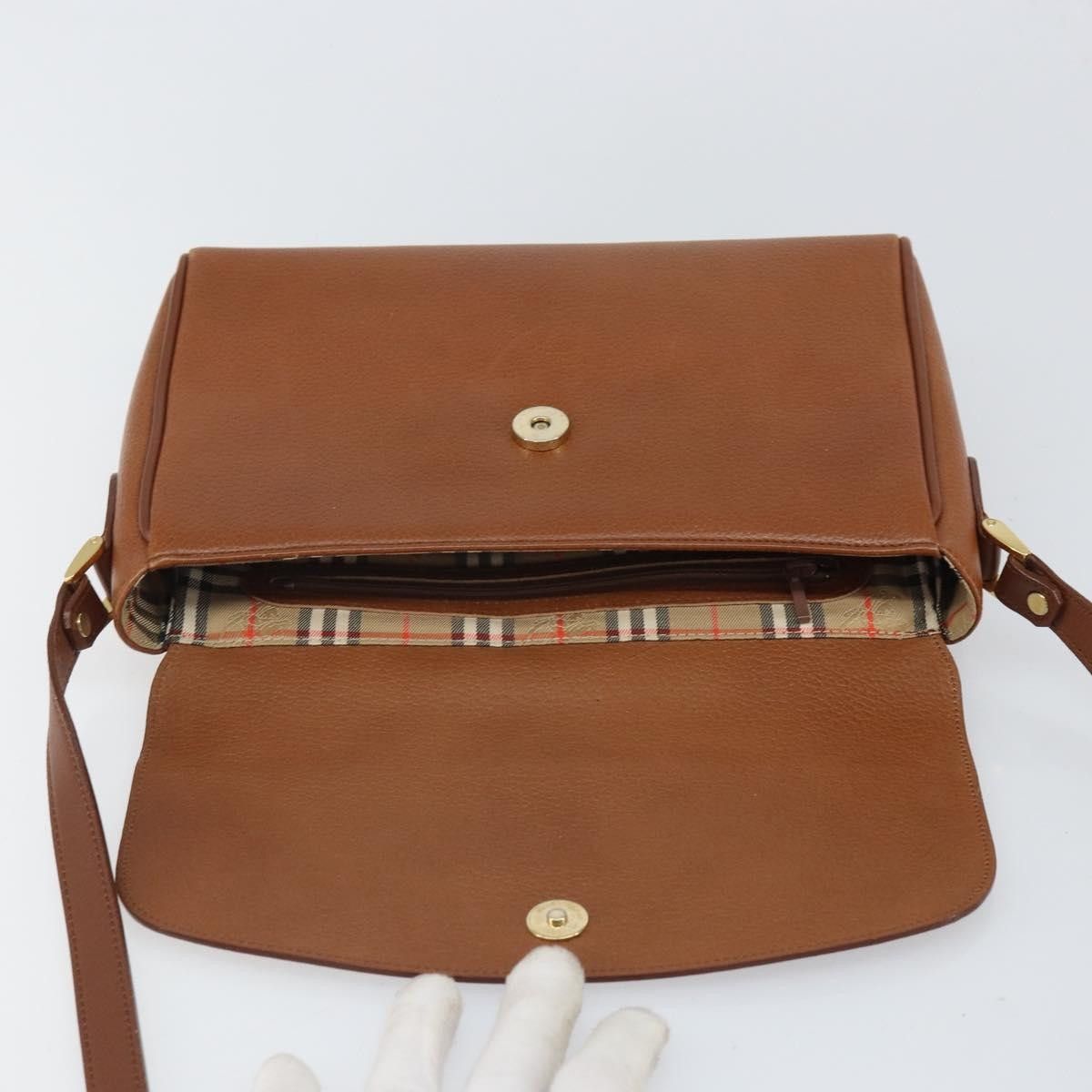 Burberry Burberry Vintage Leather Size ONE SIZE - 13 Thumbnail
