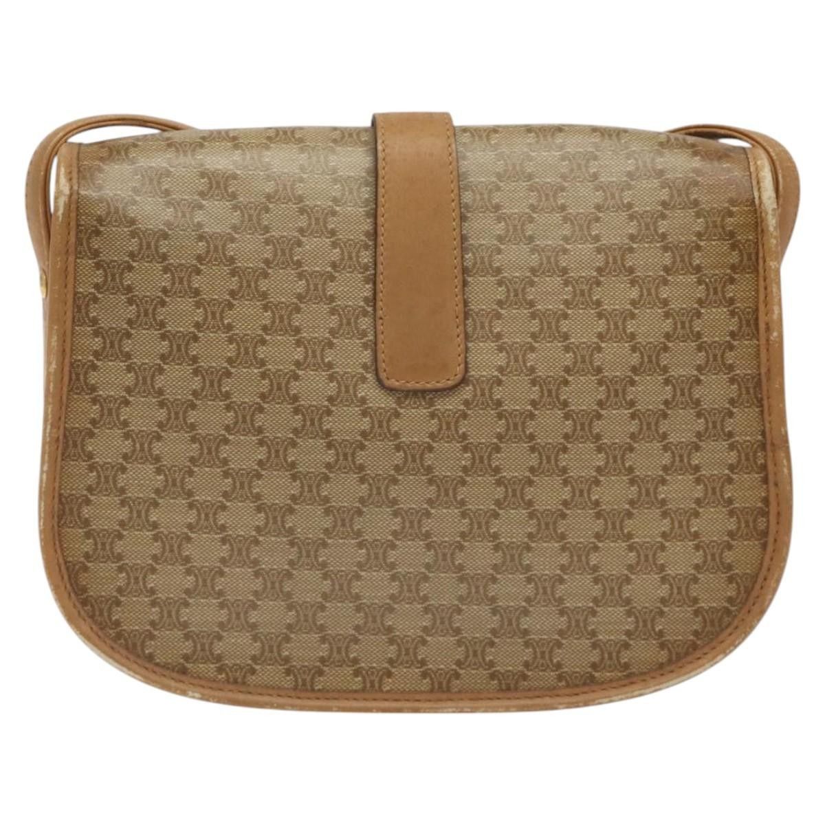 Celine Celine Vintage Macadam Canvas and Leather Size ONE SIZE - 2 Thumbnail
