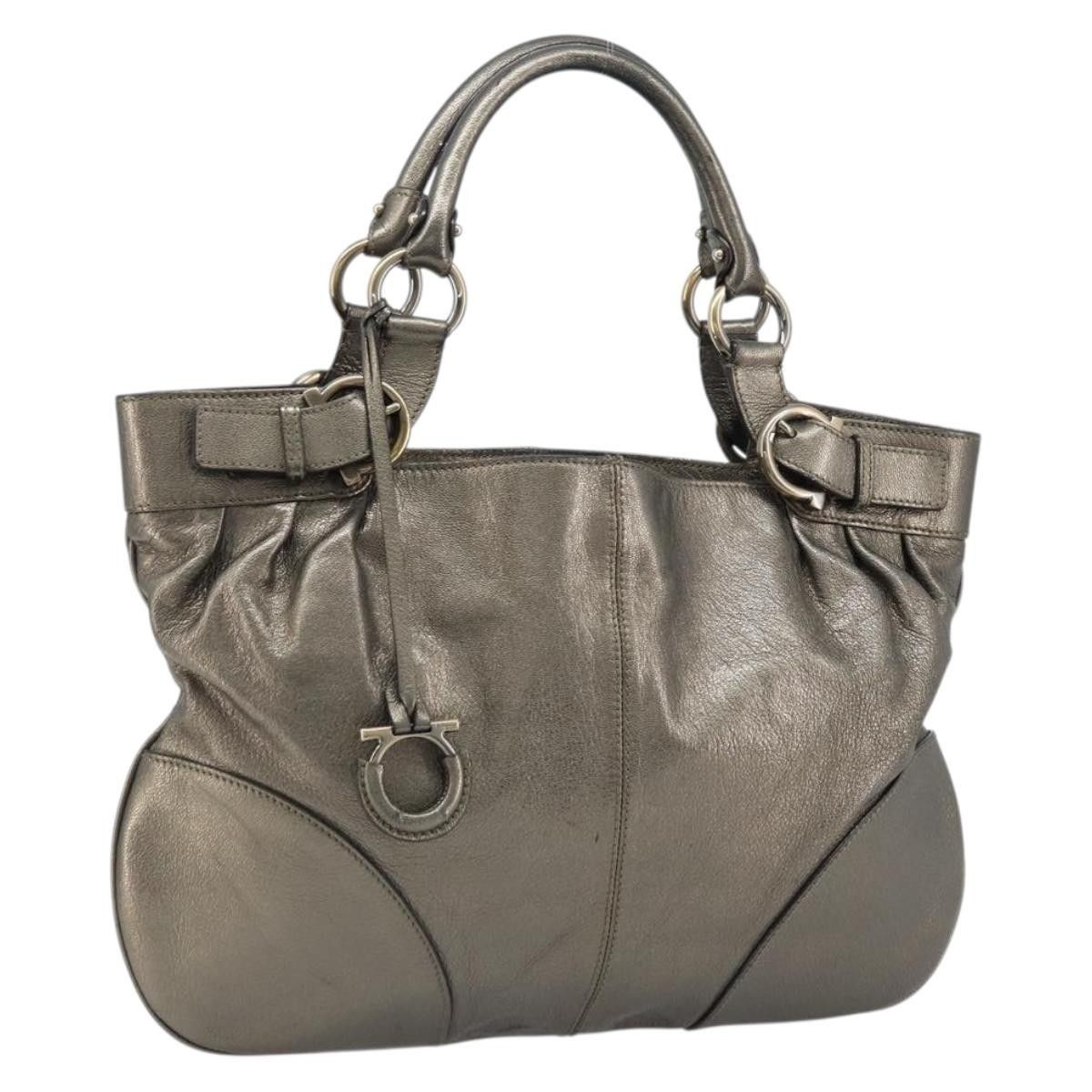 Salvatore Ferragamo Salvatore Ferragamo Gancini Leather Size ONE SIZE - 16 Thumbnail