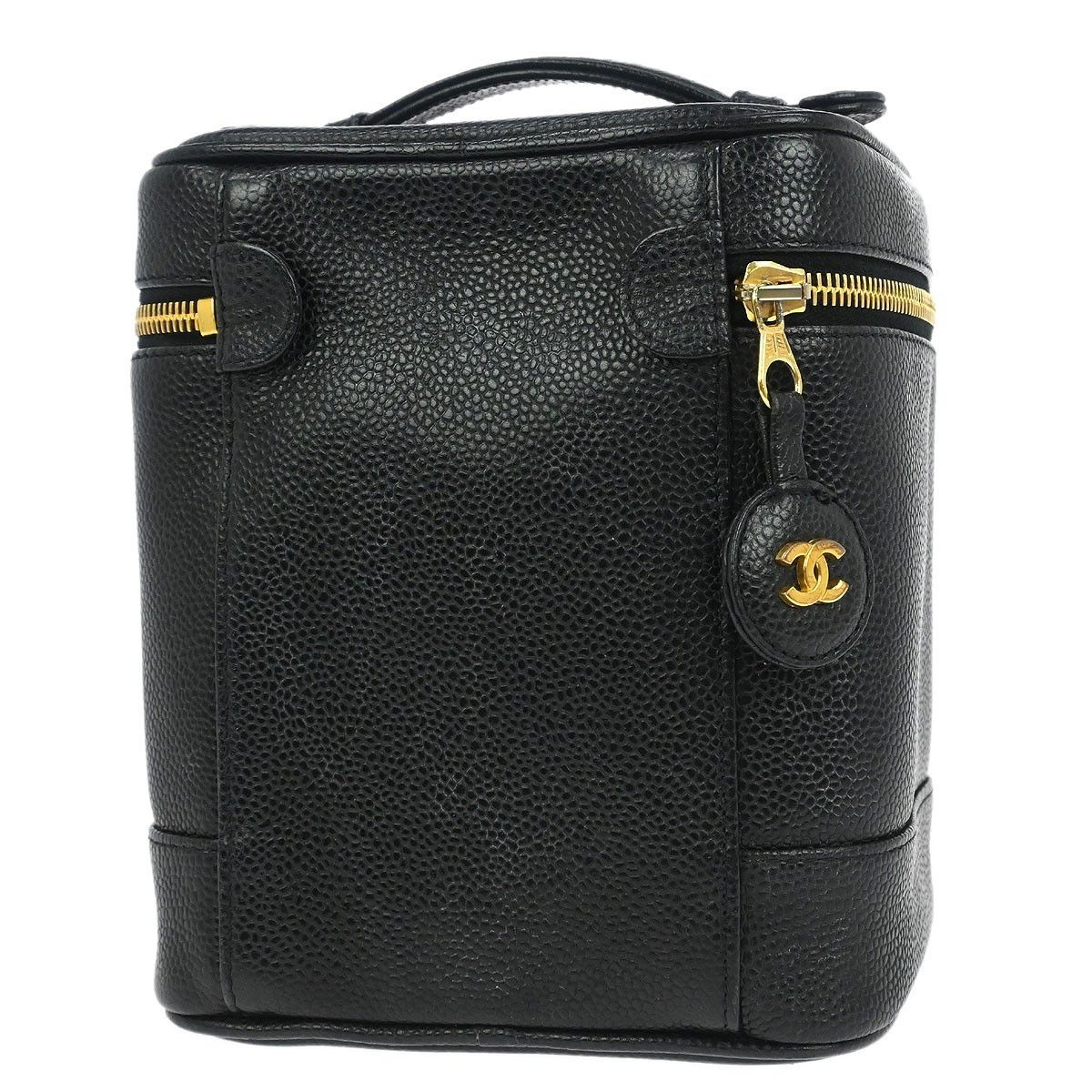 Chanel Chanel Vintage Timeless Cosmetic Case Caviar Size ONE SIZE - 2 Thumbnail