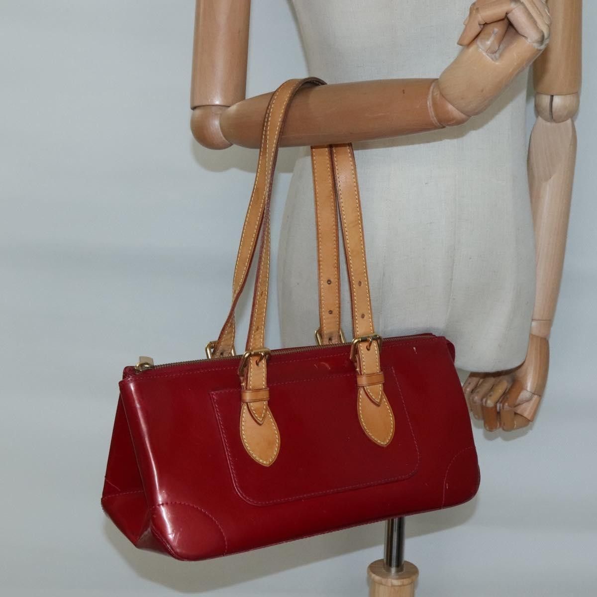Louis Vuitton Louis Vuitton Rosewood Avenue Handbag Monogram Vernis Size ONE SIZE - 14 Thumbnail