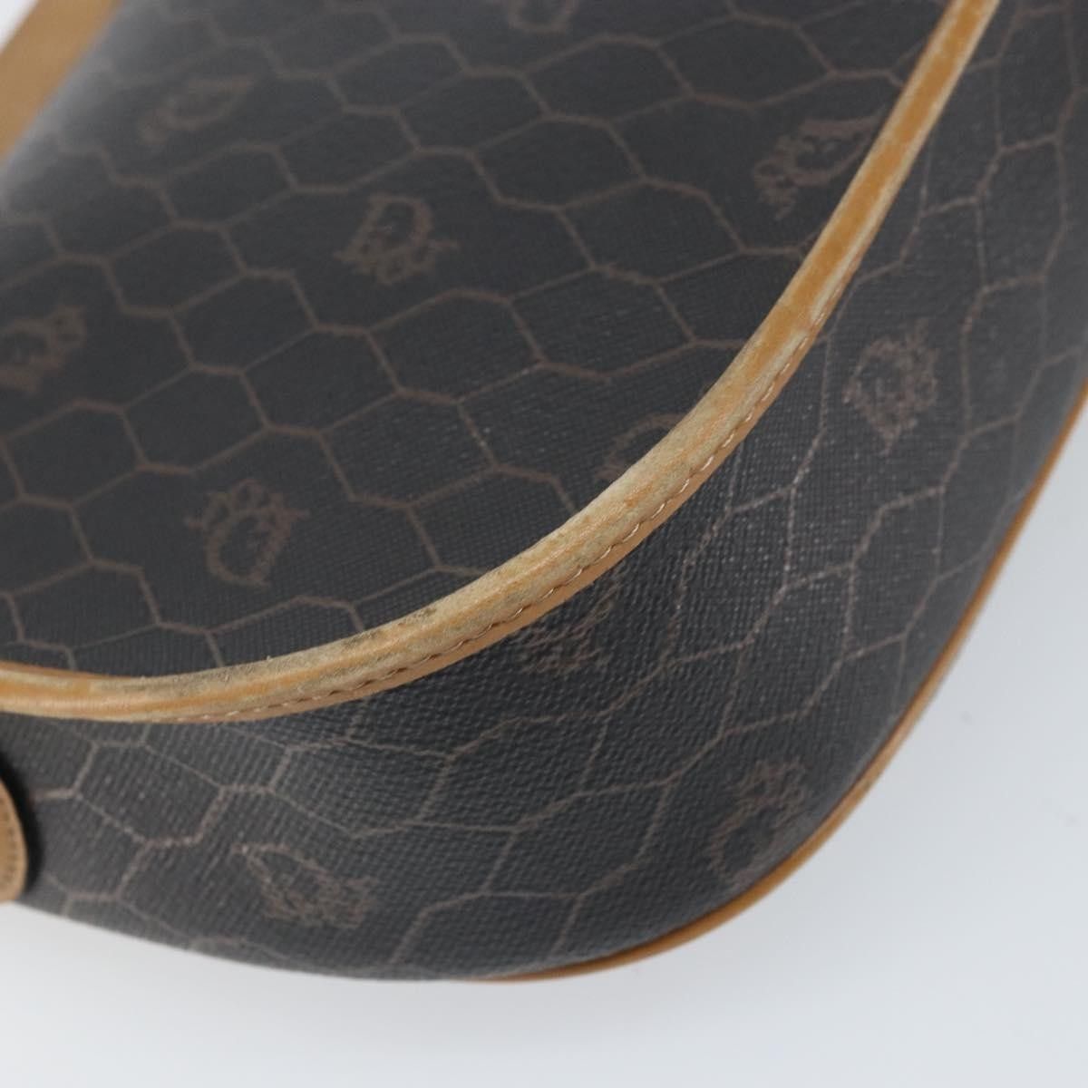 Dior Christian Dior Vintage Honeycomb Canvas and Leather Size ONE SIZE - 11 Thumbnail