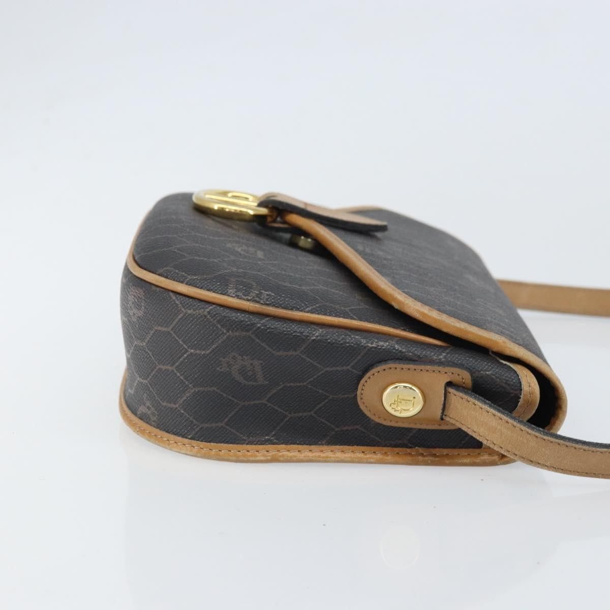 Dior Christian Dior Vintage Honeycomb Canvas and Leather Size ONE SIZE - 3 Thumbnail