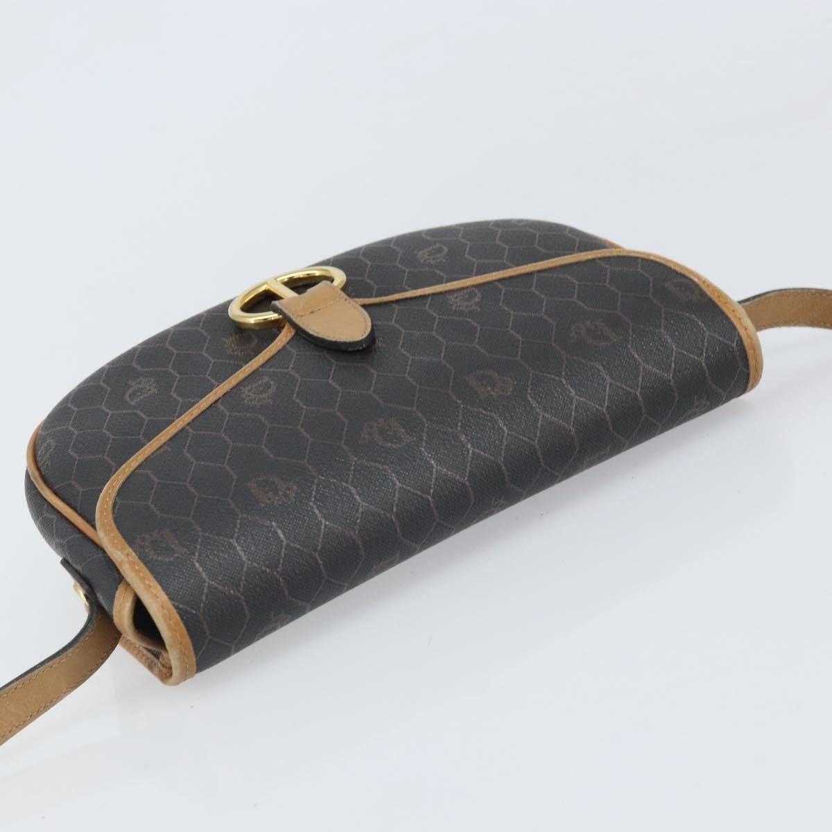 Dior Christian Dior Vintage Honeycomb Canvas and Leather Size ONE SIZE - 14 Thumbnail