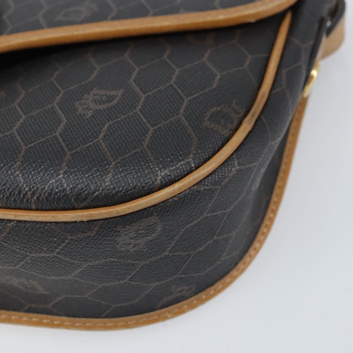 Dior Christian Dior Vintage Honeycomb Canvas and Leather Size ONE SIZE - 8 Thumbnail