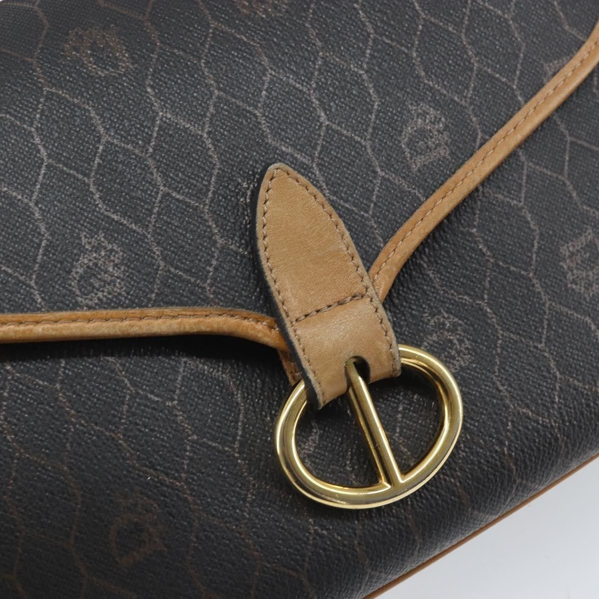 Dior Christian Dior Vintage Honeycomb Canvas and Leather Size ONE SIZE - 12 Thumbnail