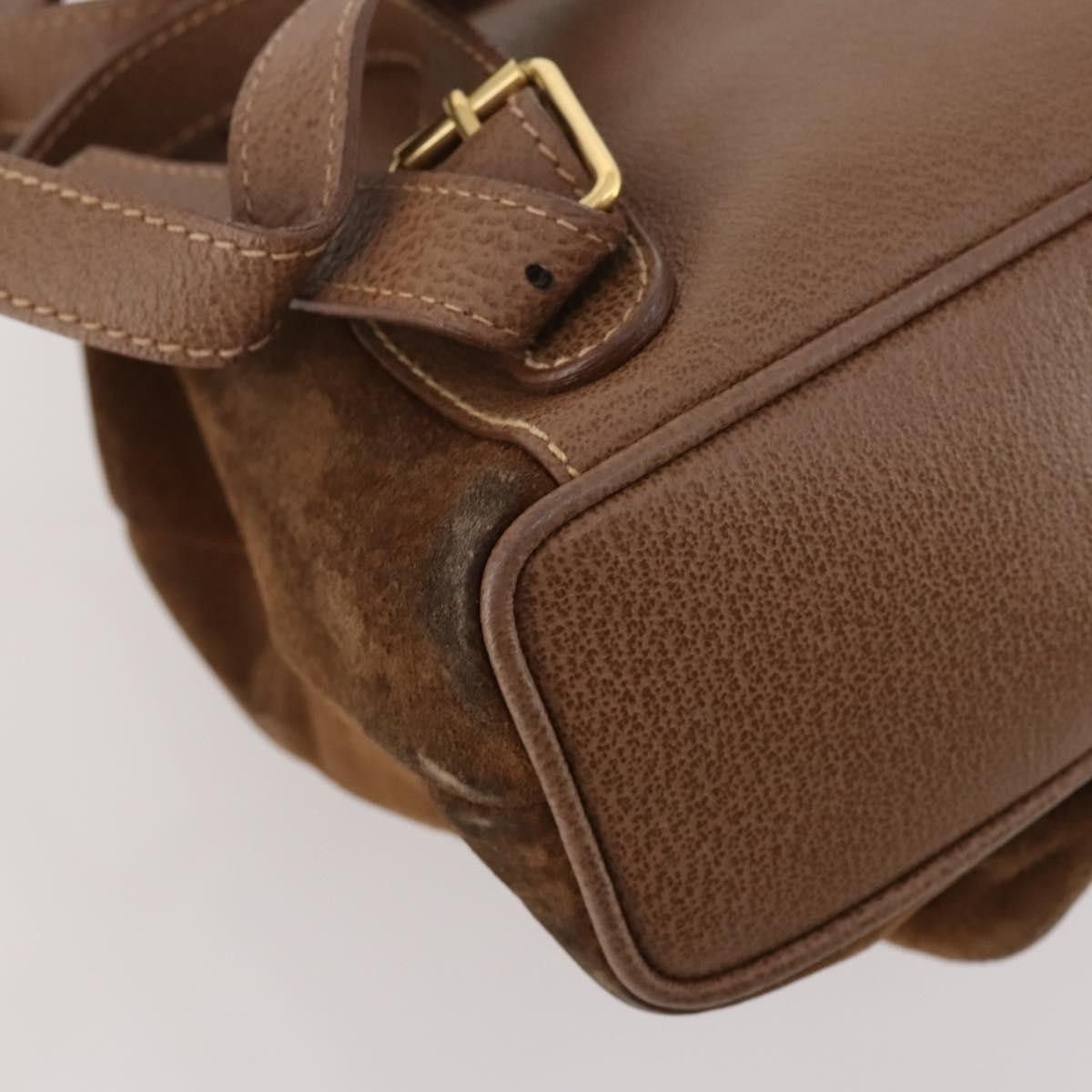 Gucci Gucci Gucci bamboo backpack daim Size ONE SIZE - 9 Thumbnail