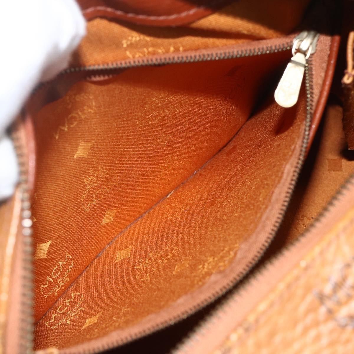 MCM MCM Visetos logogramme Handbag Canvas and Leather Size ONE SIZE - 22 Thumbnail