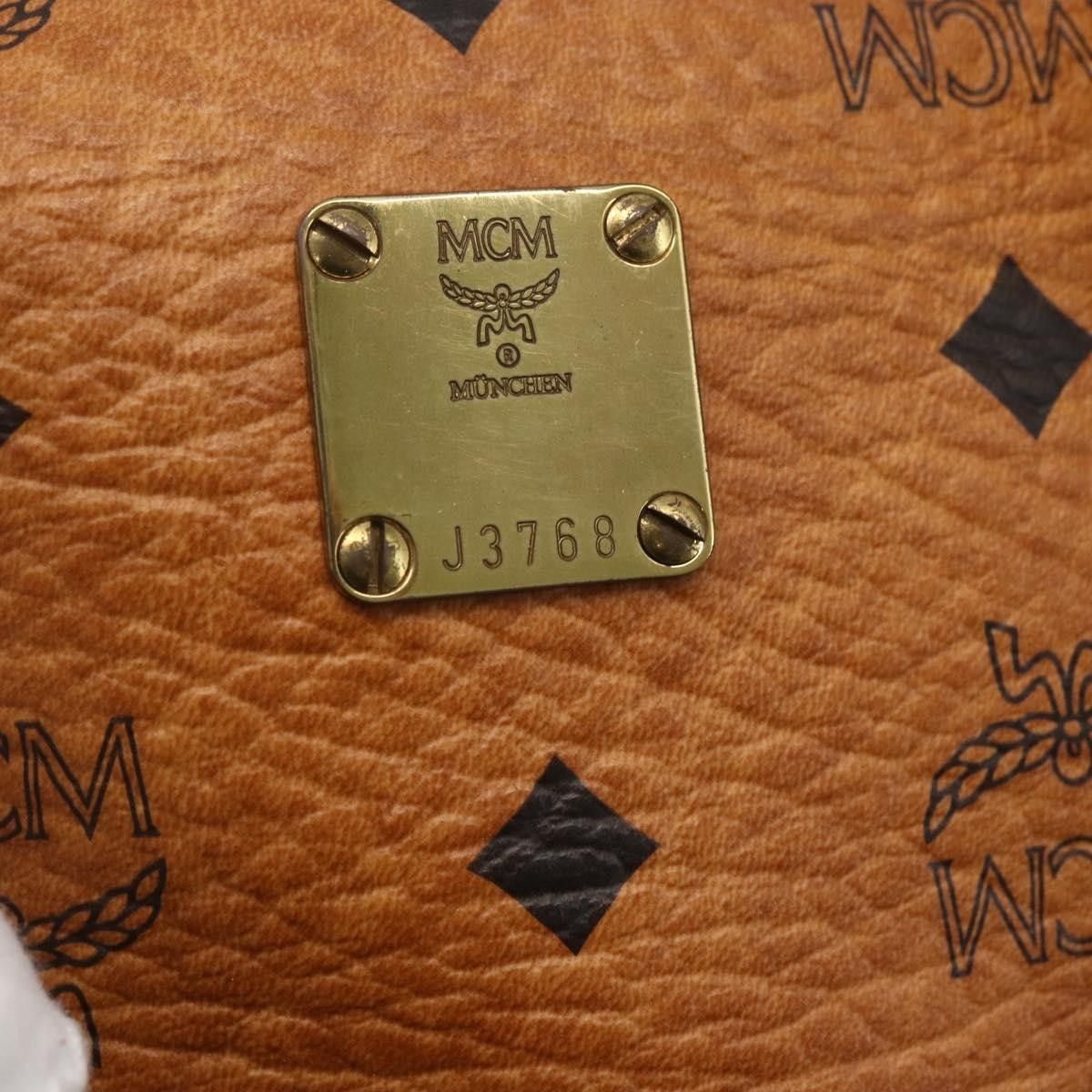 MCM MCM Visetos logogramme Handbag Canvas and Leather Size ONE SIZE - 6 Thumbnail