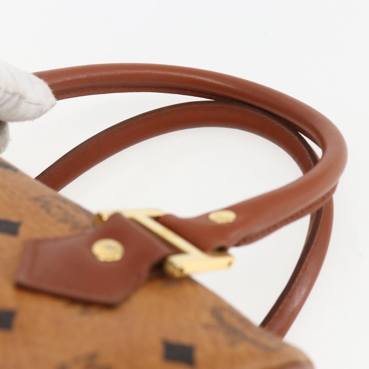 MCM MCM Visetos logogramme Handbag Canvas and Leather Size ONE SIZE - 19 Thumbnail