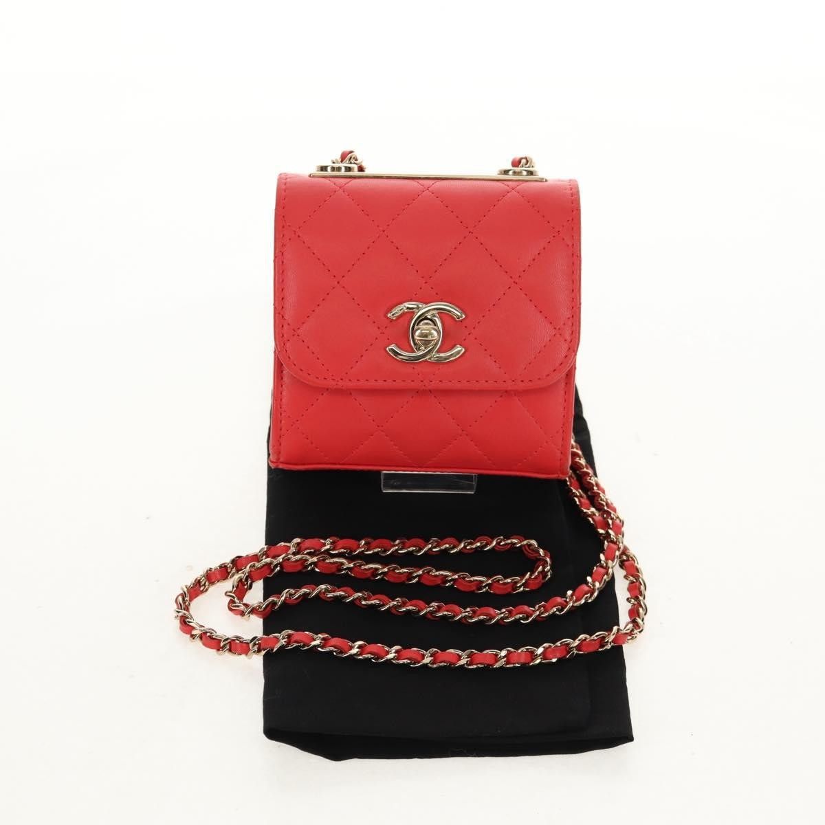 Chanel Chanel Trendy CC Clutch with Chain Quilted Lambskin Size ONE SIZE - 15 Thumbnail