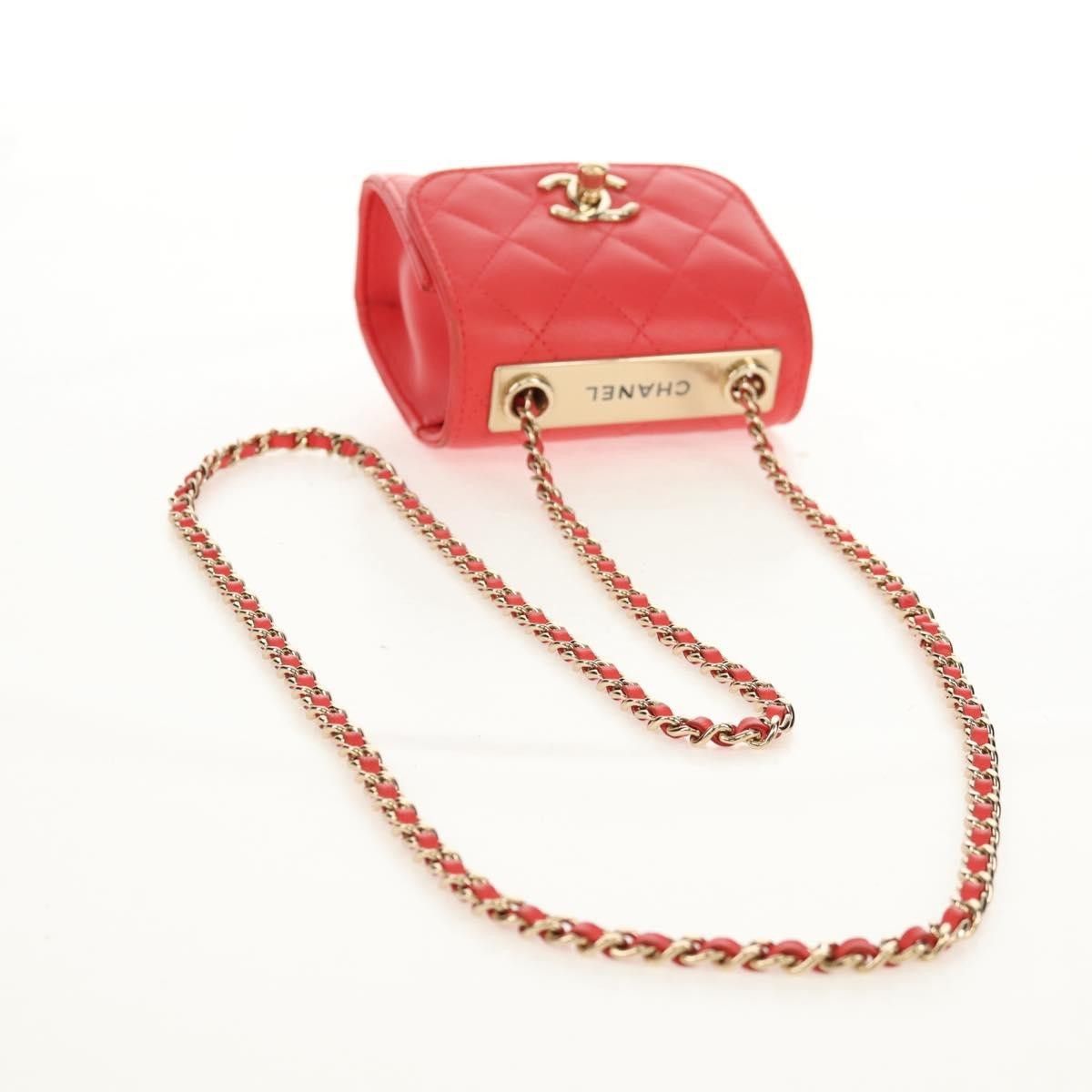 Chanel Chanel Trendy CC Clutch with Chain Quilted Lambskin Size ONE SIZE - 8 Thumbnail