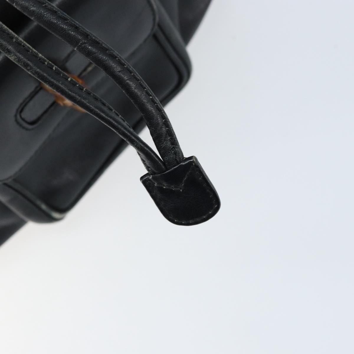 Gucci Gucci Vintage Bamboo Backpack Leather Size ONE SIZE - 22 Thumbnail