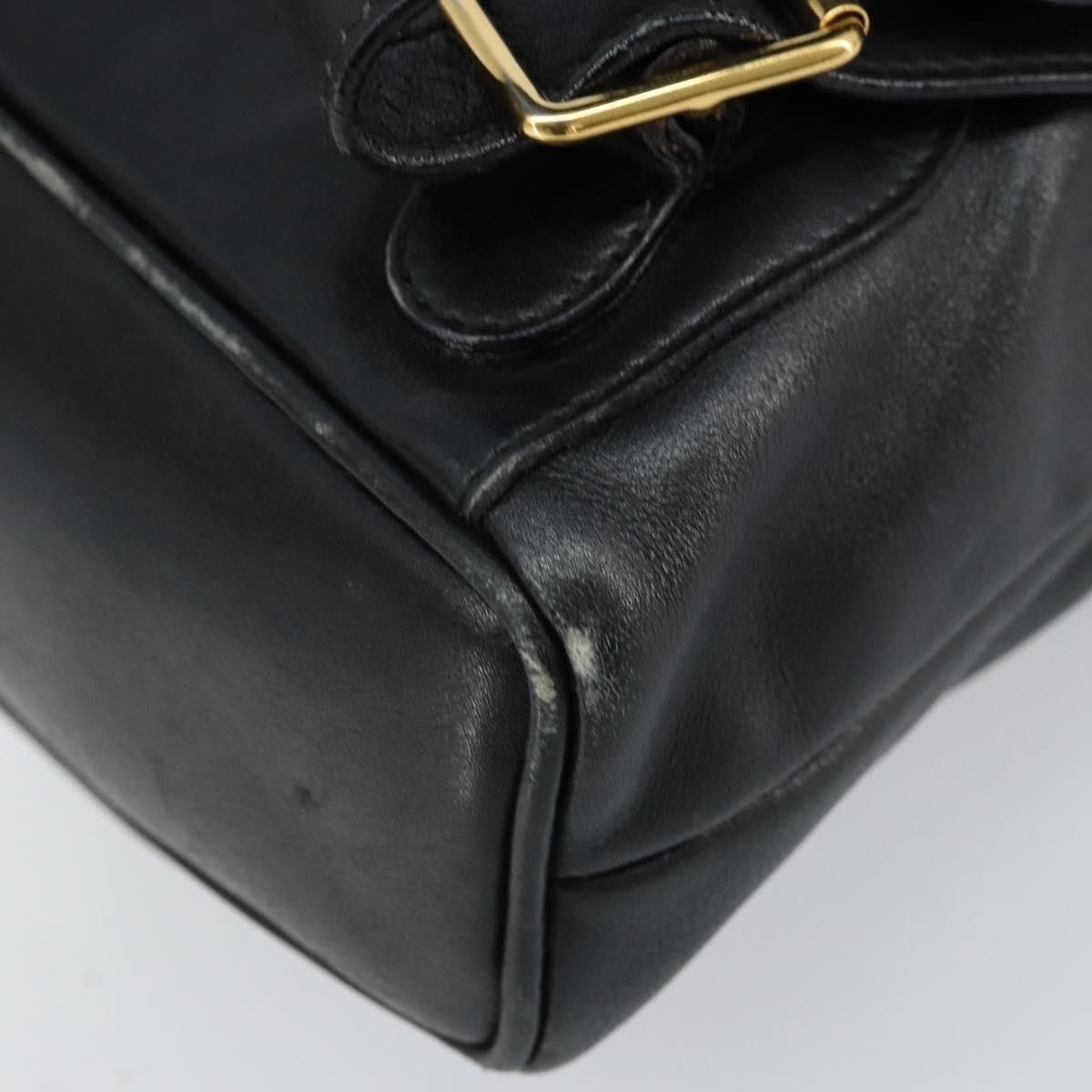 Gucci Gucci Vintage Bamboo Backpack Leather Size ONE SIZE - 10 Thumbnail