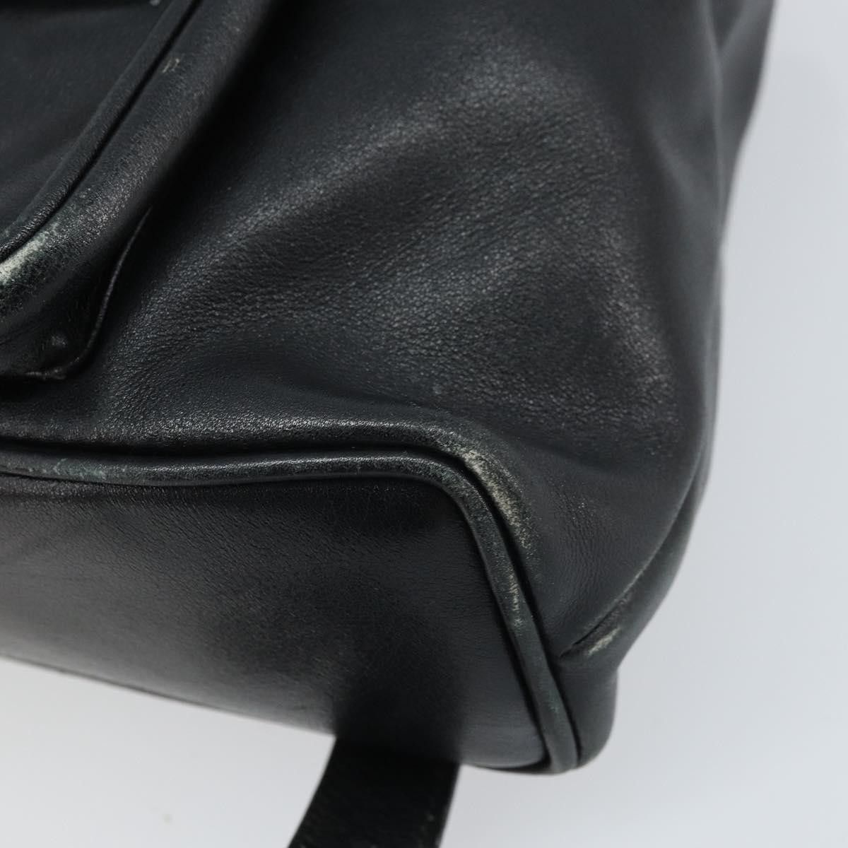 Gucci Gucci Vintage Bamboo Backpack Leather Size ONE SIZE - 9 Thumbnail