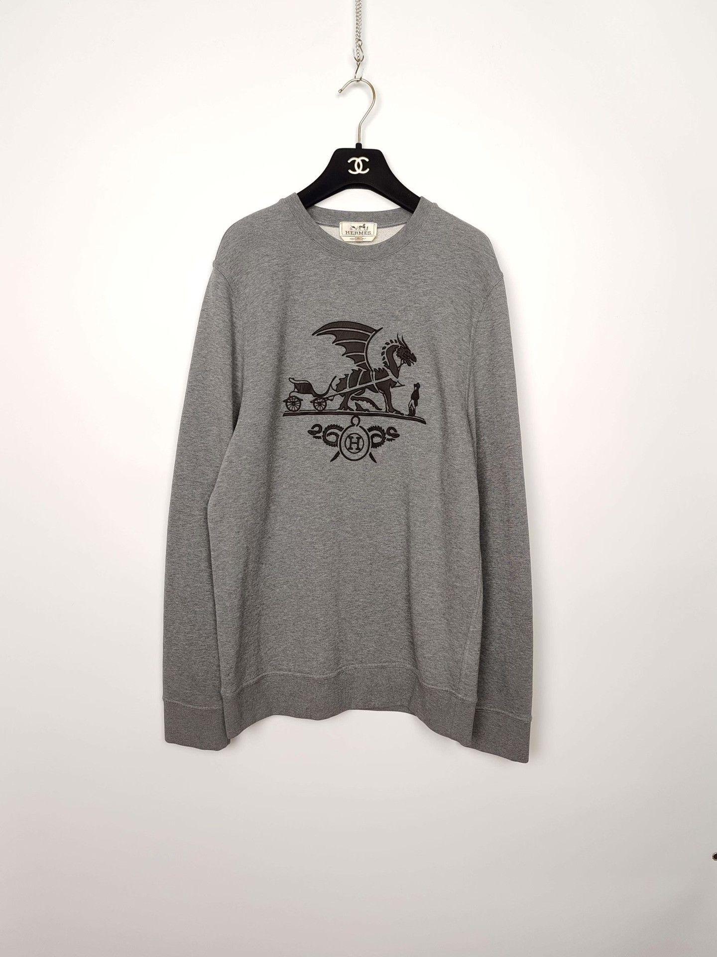 Hermes Hermès Dragon Graphic Sweatshirt Size XL Size US XL / EU 56 / 4 - 2 Thumbnail