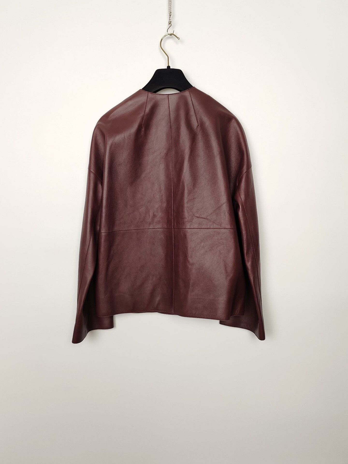 Hermes Hermes Lambskin Leather Jacket Size 34 Size XS / US 0-2 / IT 36-38 - 3 Thumbnail